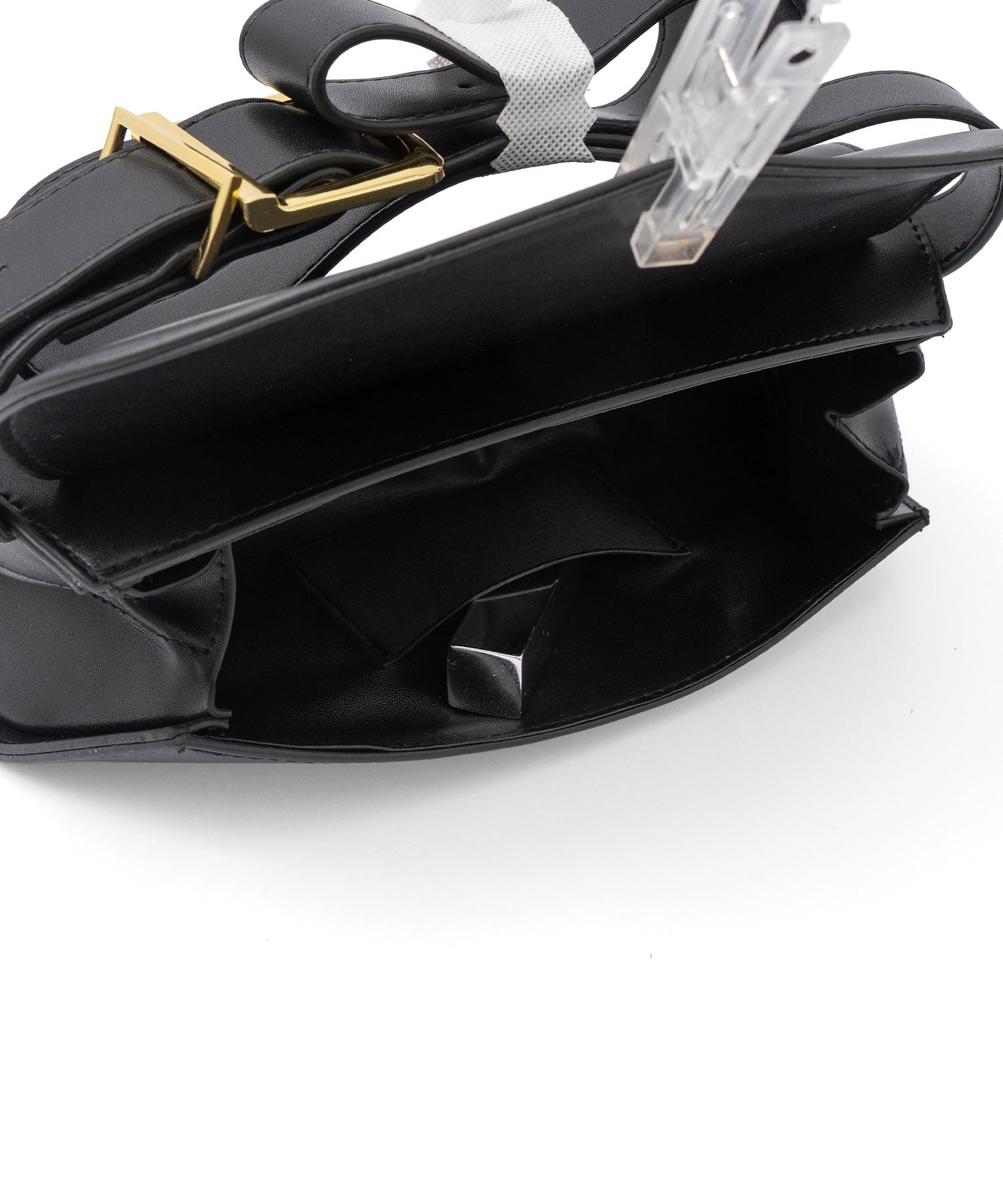 ヴィータフェリーチェ VitaFelice ミニマルショルダーバッ （BLACK） BLACK