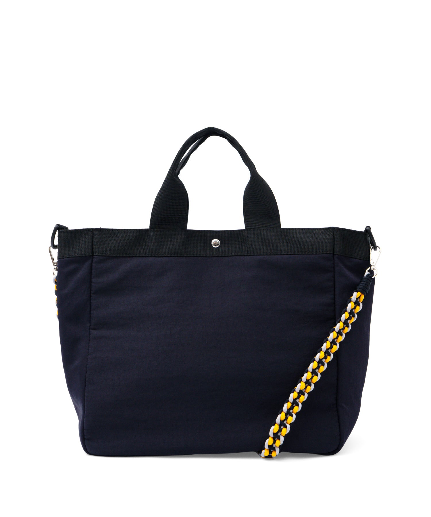 ヴィータフェリーチェ VitaFelice ナイロントート編みショルダー付き （BLACK） BLACK