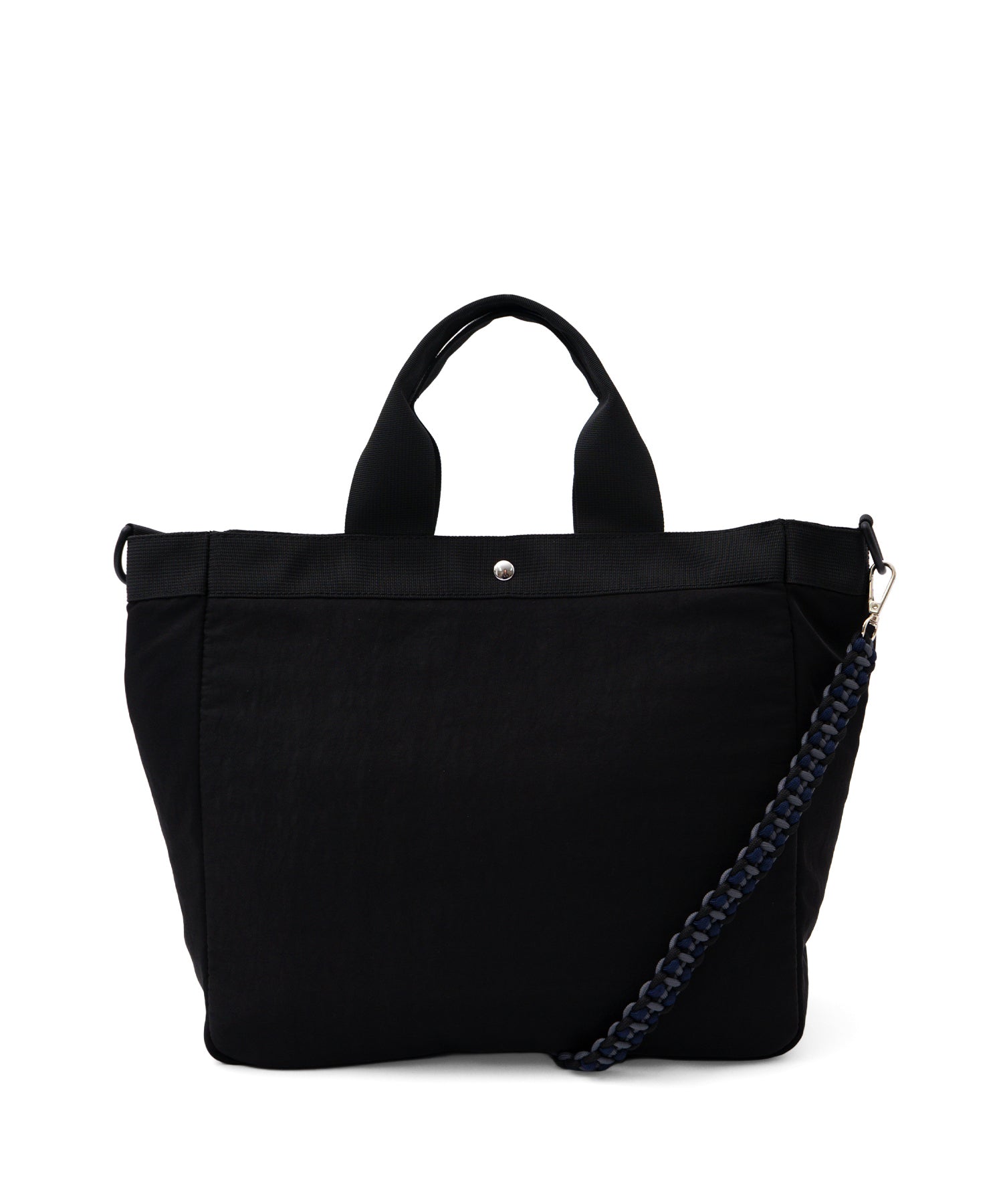 ヴィータフェリーチェ VitaFelice ナイロントート編みショルダー付き （BLACK） BLACK