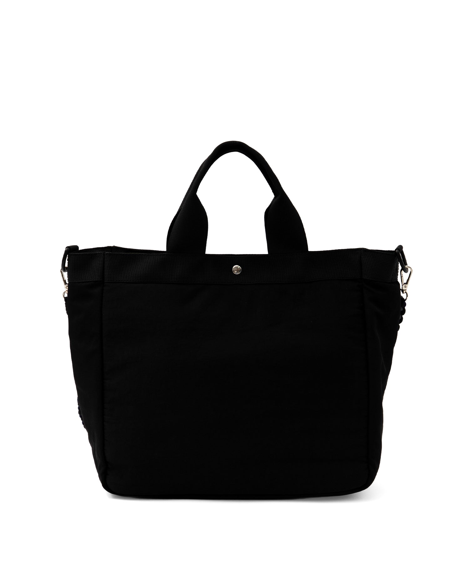 ヴィータフェリーチェ VitaFelice ナイロントート編みショルダー付き （BLACK） BLACK