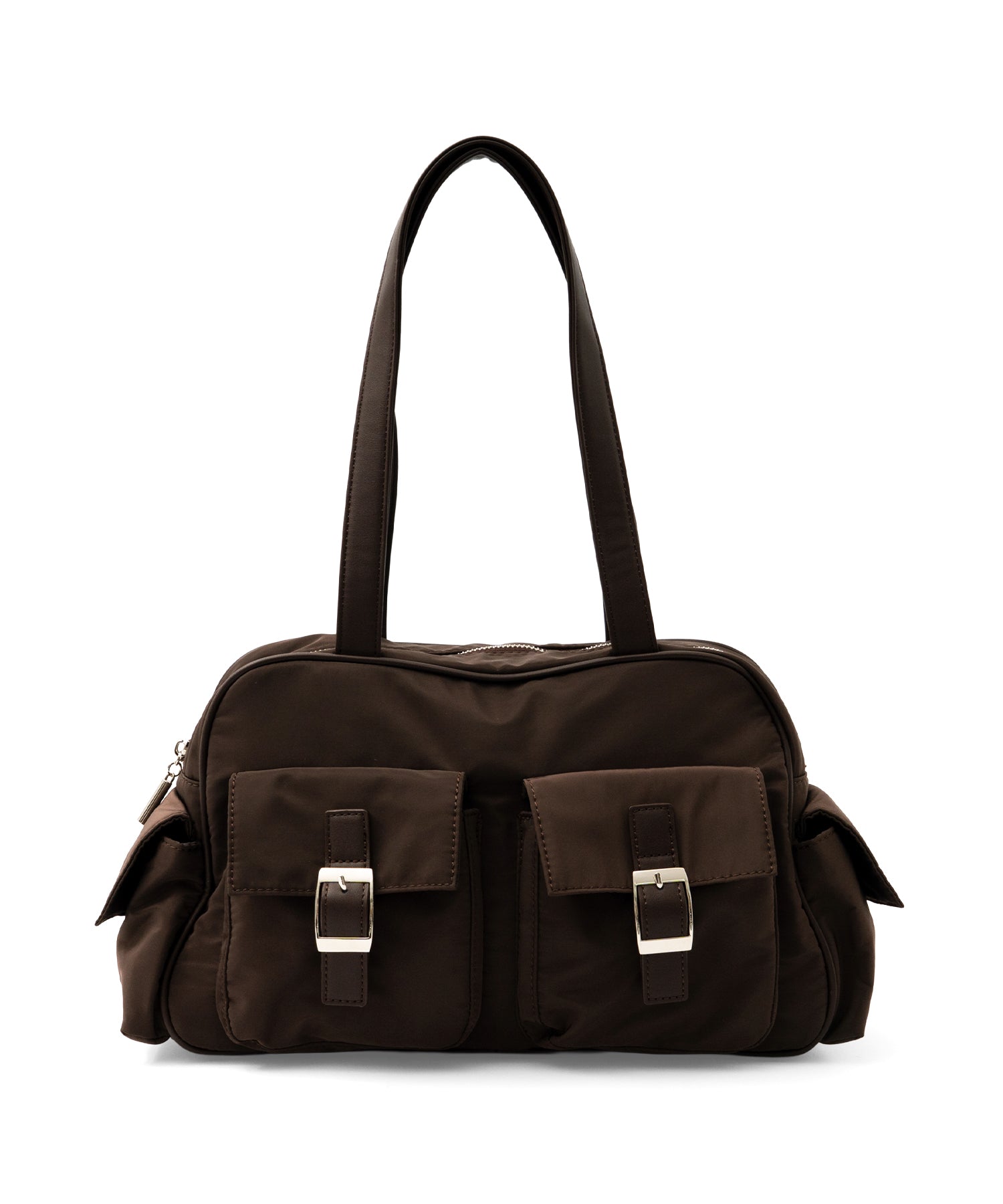ヴィータフェリーチェ VitaFelice ナイロンミニダッフルバッグ （BROWN） BROWN