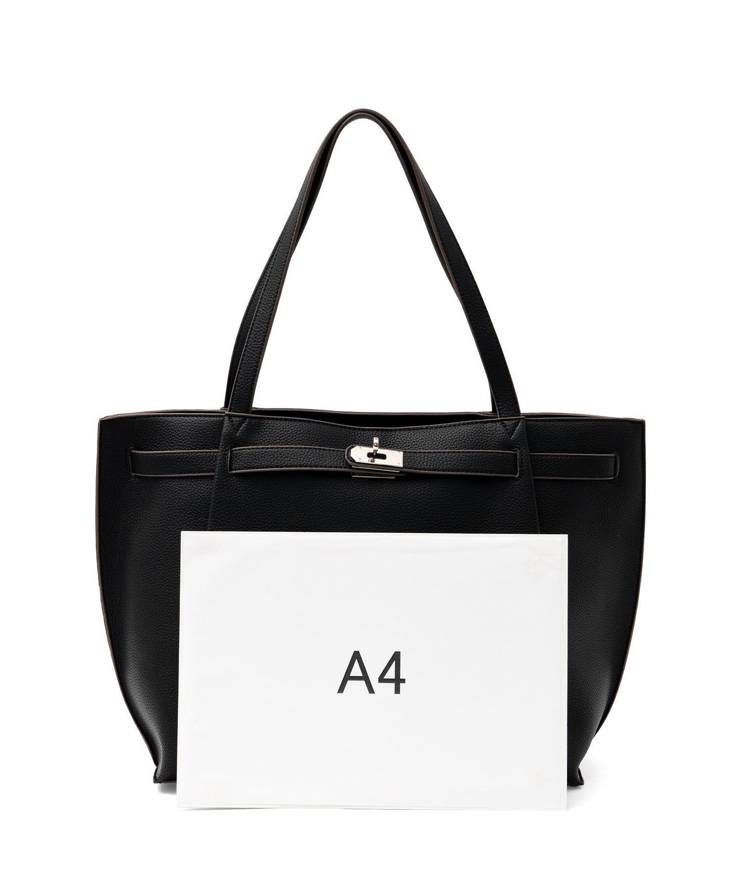 ヴィータフェリーチェ VitaFelice ロングハンドルトートバッグ （BLACK） BLACK