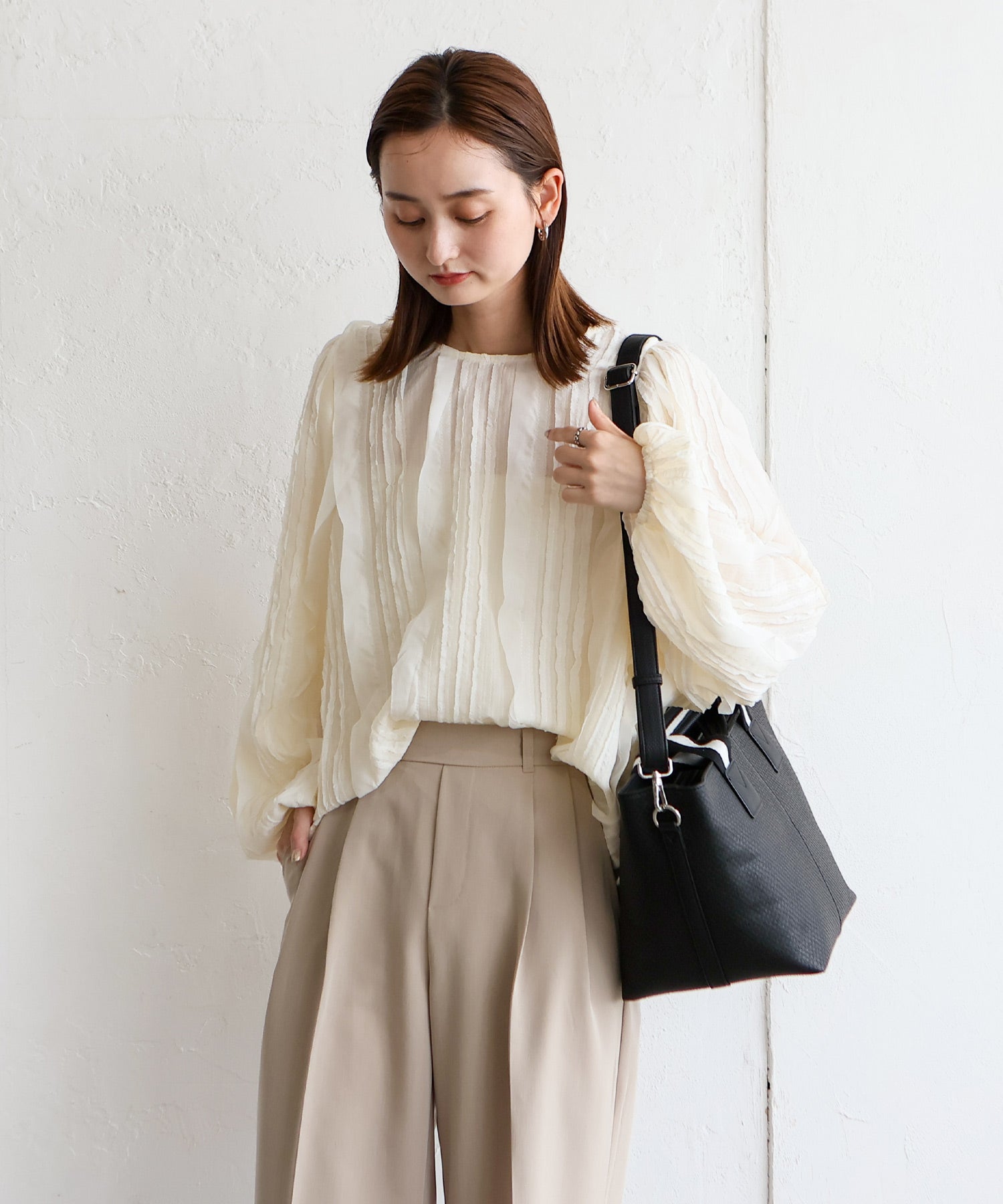 ヴィータフェリーチェ VitaFelice テープハンドル2WAYトートバッグ （DBROWN） DBROWN