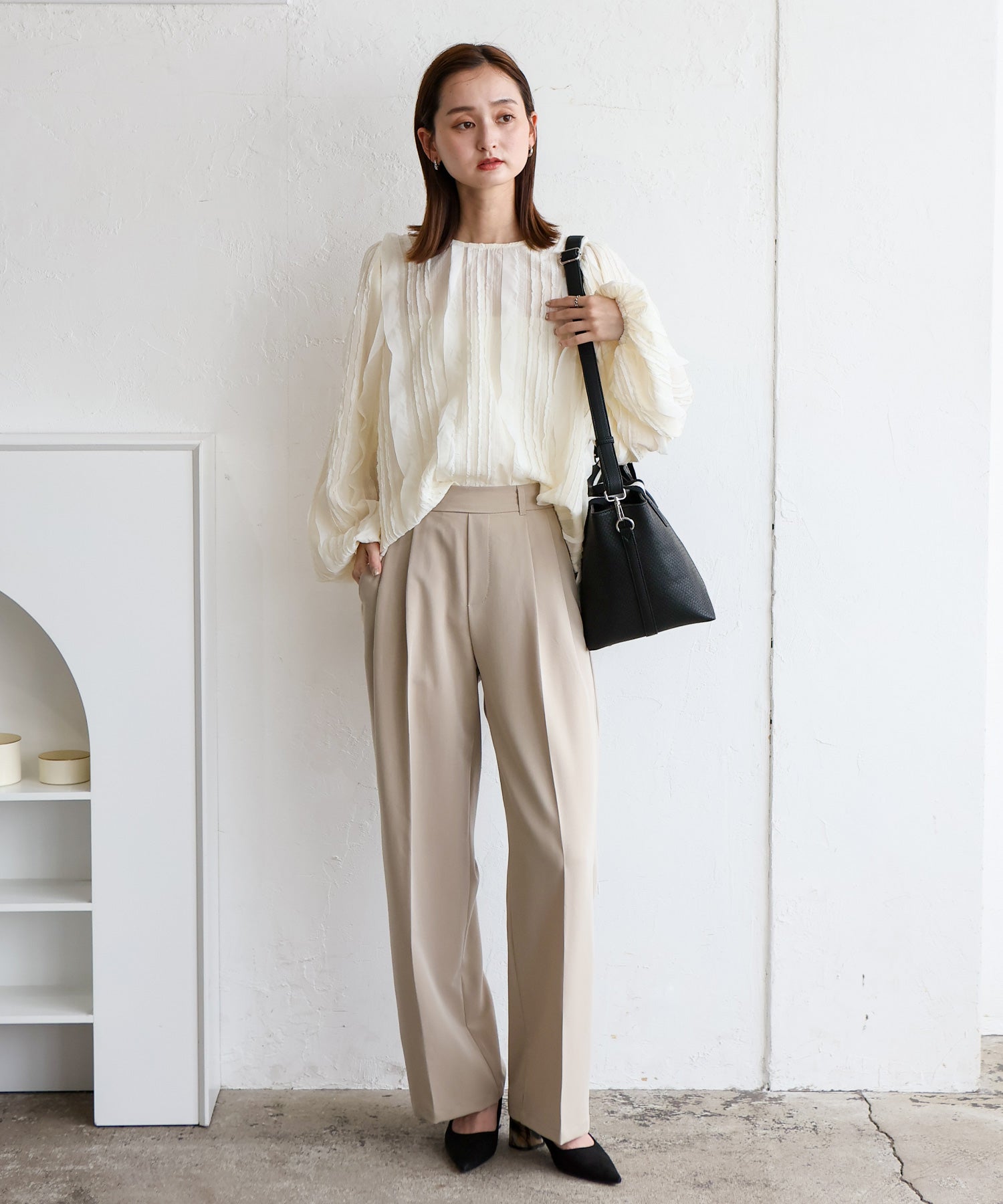 ヴィータフェリーチェ VitaFelice テープハンドル2WAYトートバッグ （DBROWN） DBROWN