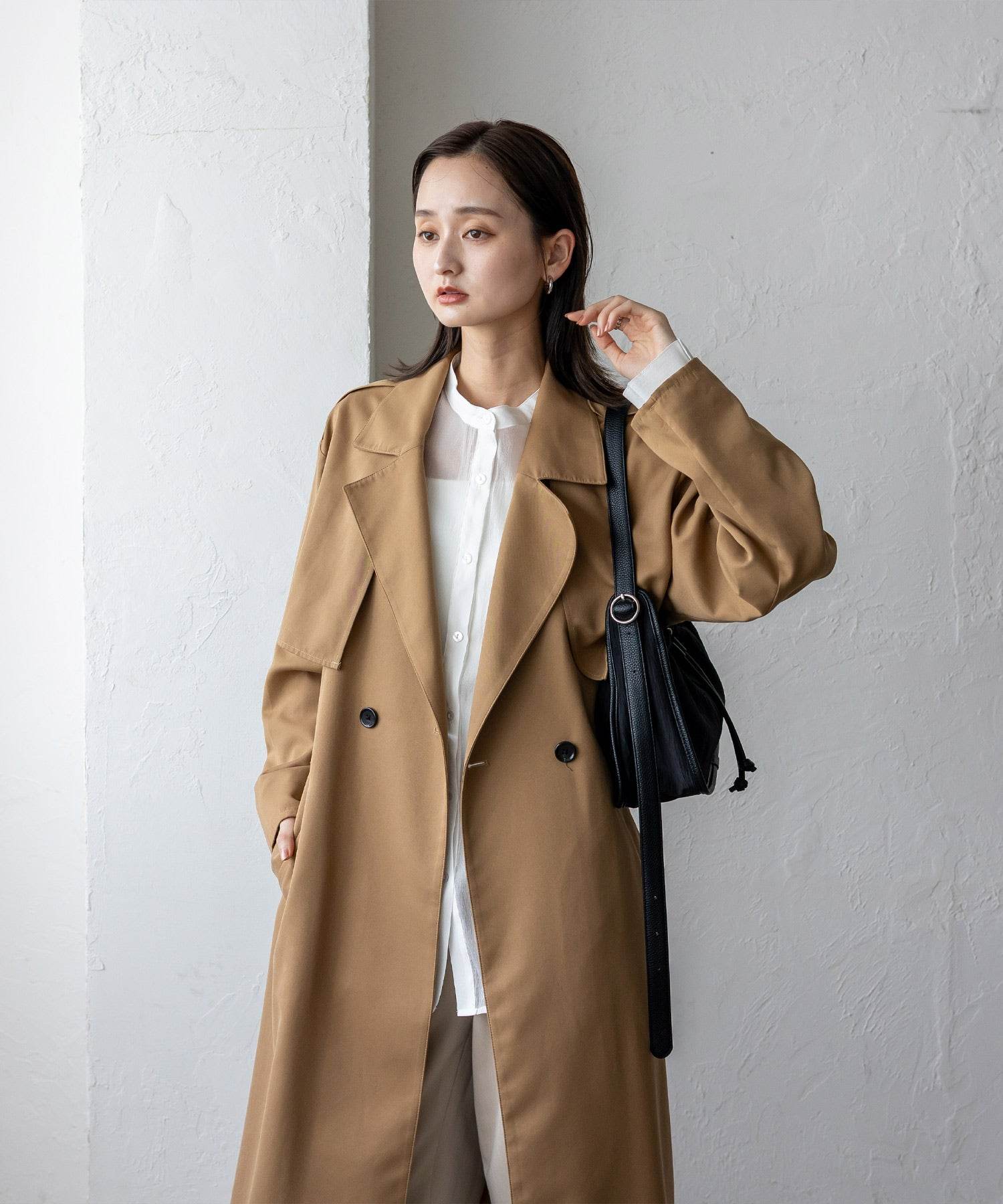 ヴィータフェリーチェ VitaFelice プリーツ巾着MINIバッグ （LIME） LIME