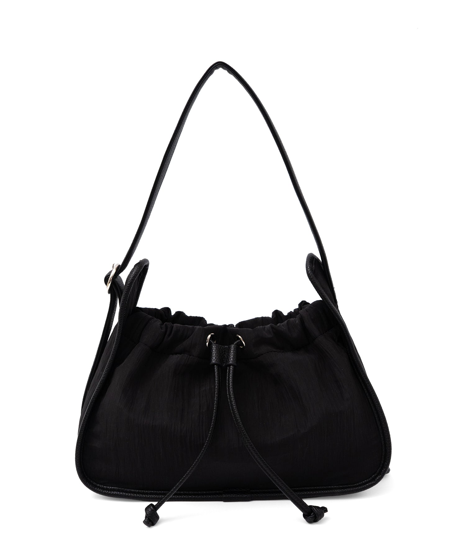 ヴィータフェリーチェ VitaFelice プリーツ巾着MINIバッグ （LIME） LIME