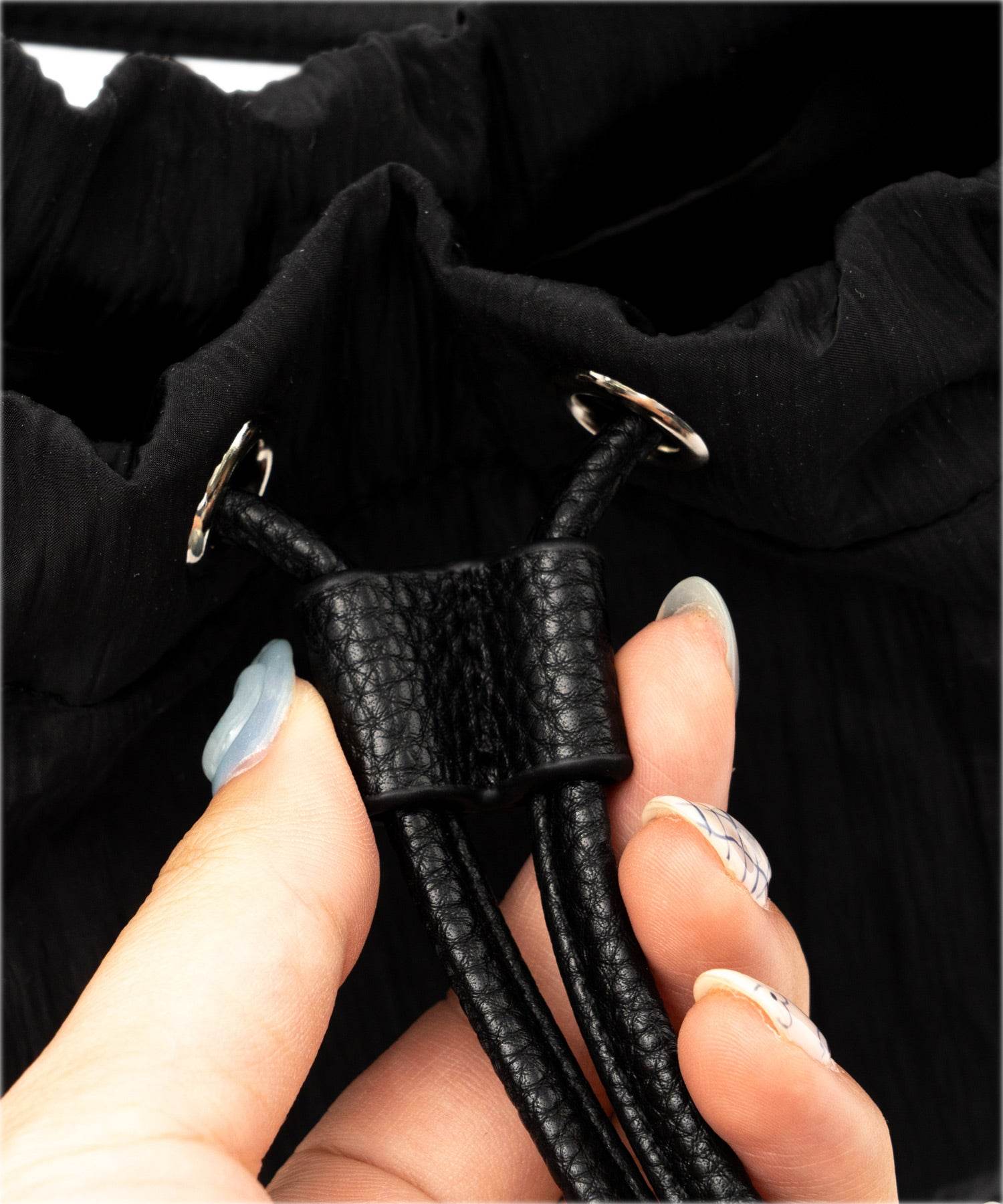 ヴィータフェリーチェ VitaFelice プリーツ巾着MINIバッグ （LIME） LIME