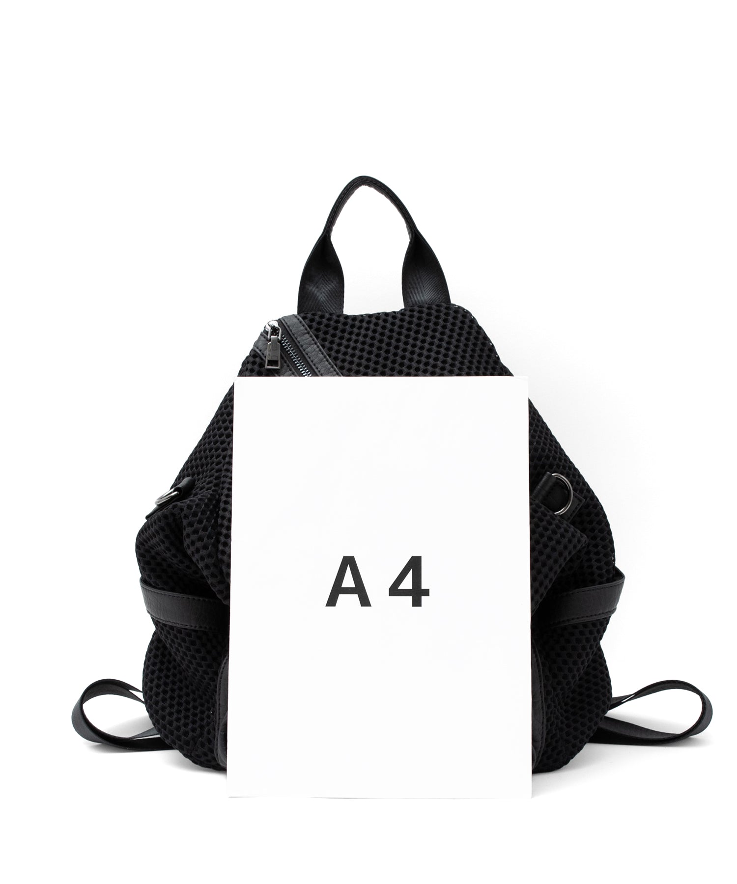 ヴィータフェリーチェ VitaFelice メッシュ3wayミニリュック （BLACK） BLACK