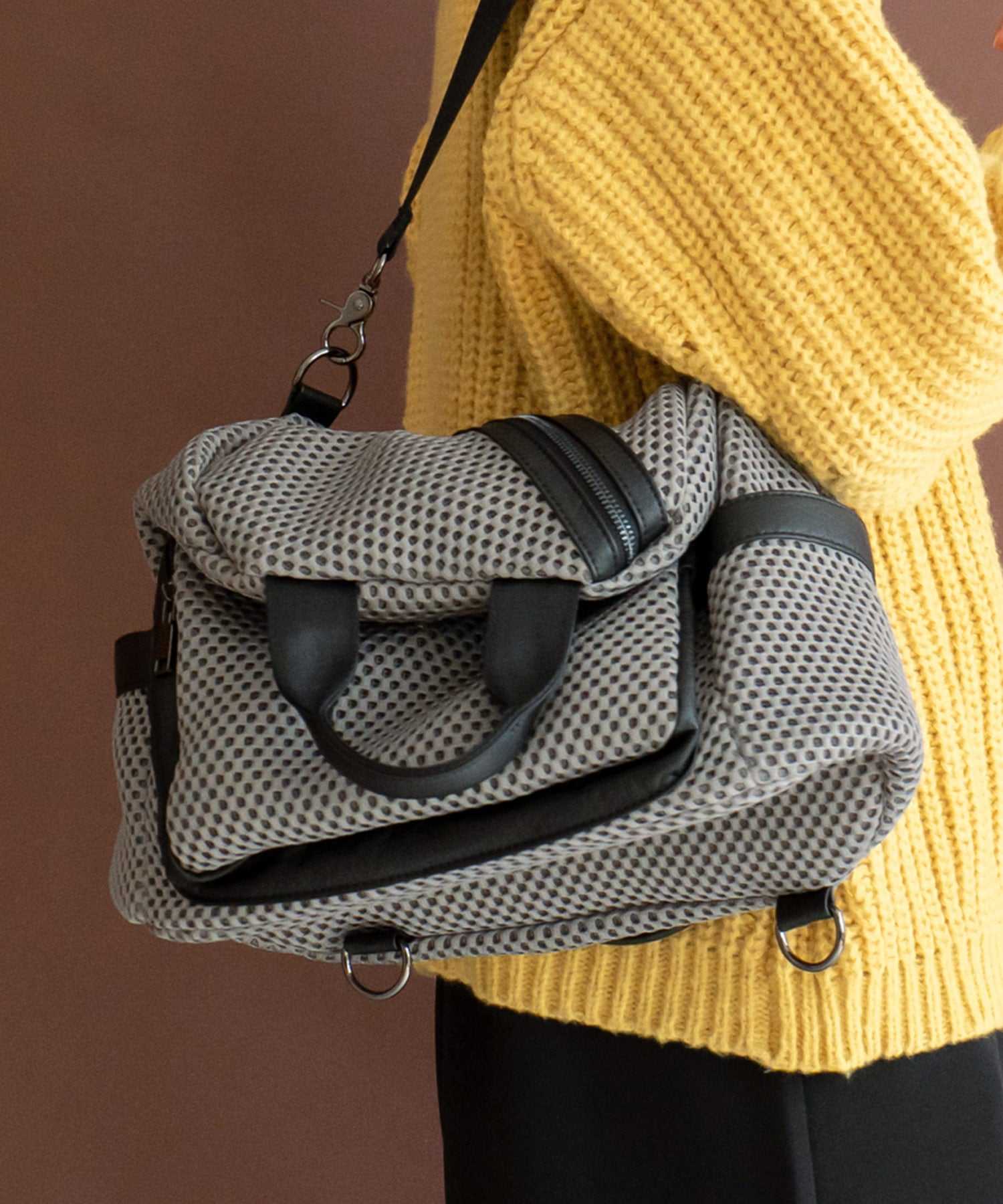 ヴィータフェリーチェ VitaFelice メッシュ3wayミニリュック （GRAY） GRAY