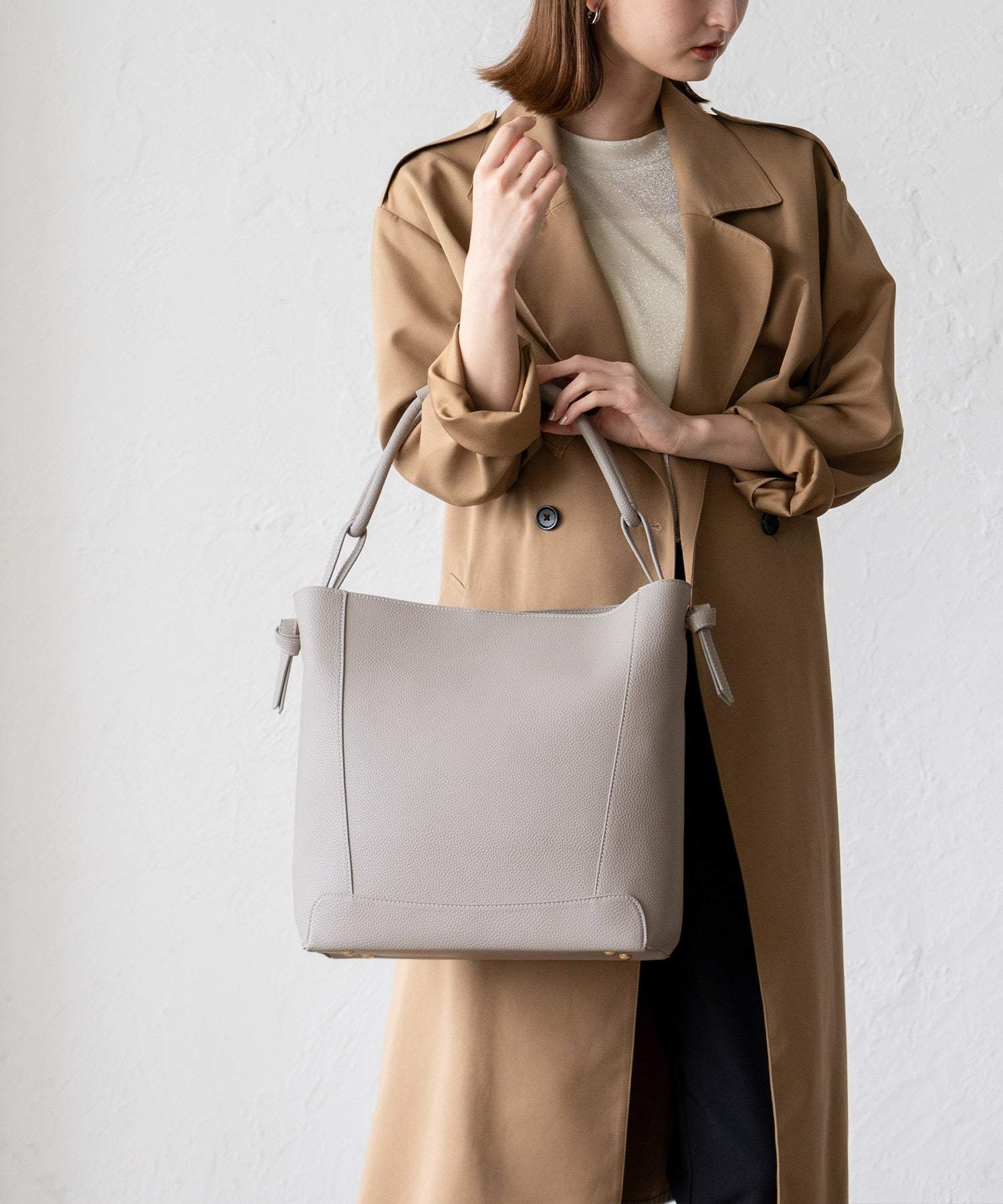 ヴィータフェリーチェ VitaFelice ワンハンドルトートバッグ