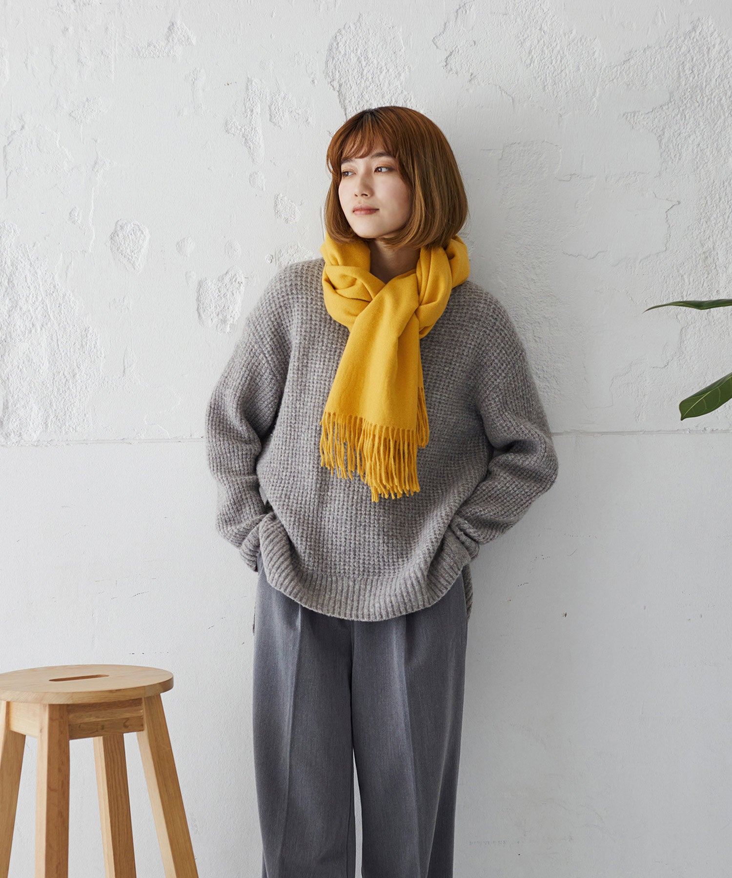 ヴィータフェリーチェ VitaFelice ストール 無地 大判ストール(200cm×70cm) マフラー ユニセックス ショール ロングマフラー クリスマス プレゼント ギフト （BLACK） BLACK