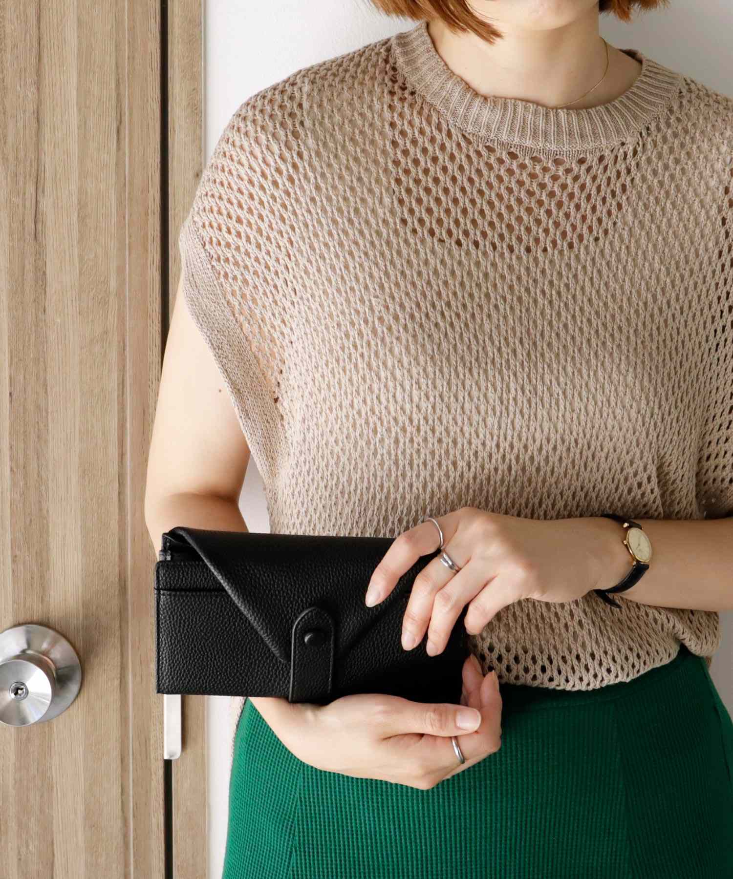 ヴィータフェリーチェ VitaFelice スキミング防止レター型長財布