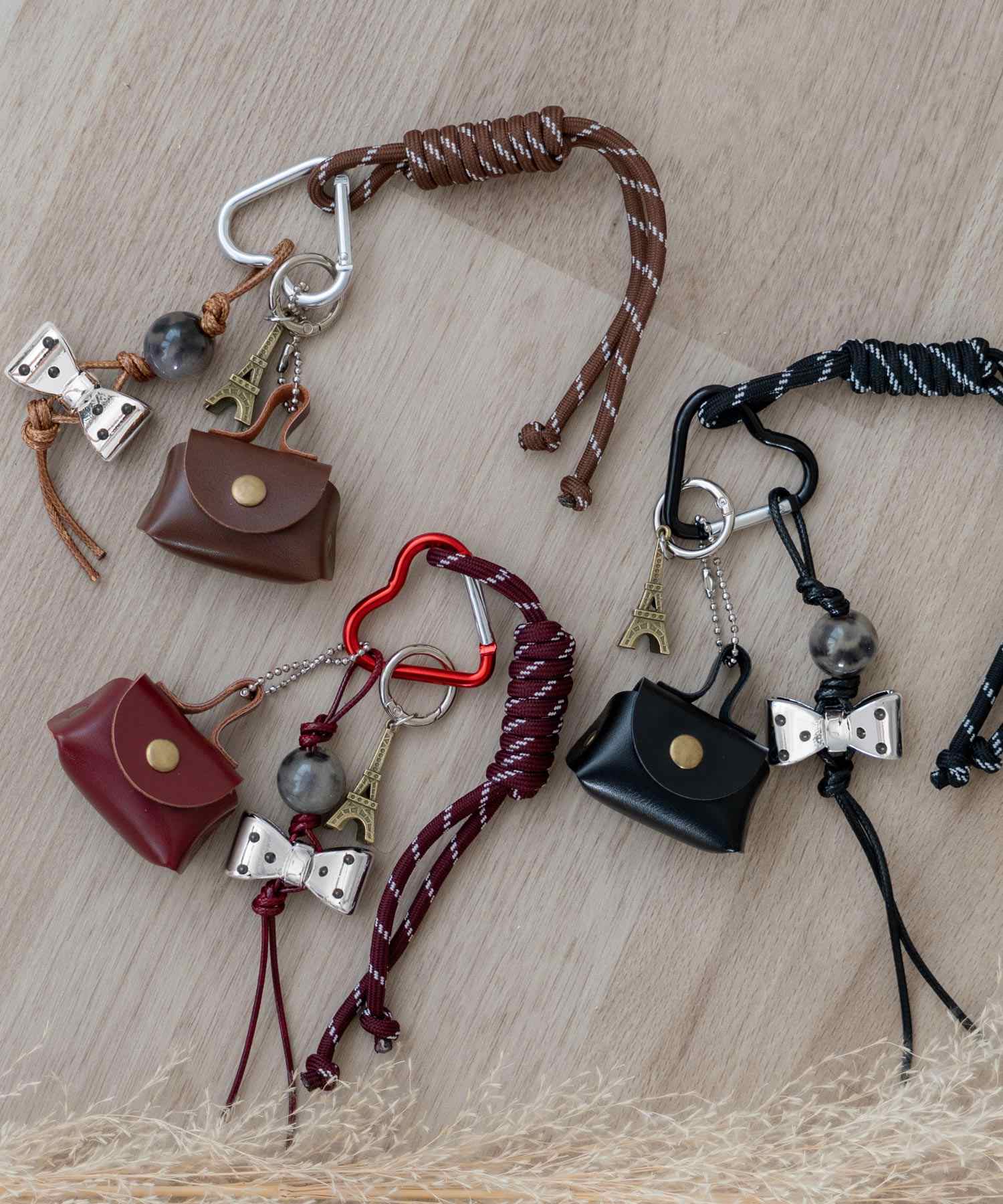 VitaFelice paracord & motif bag charm