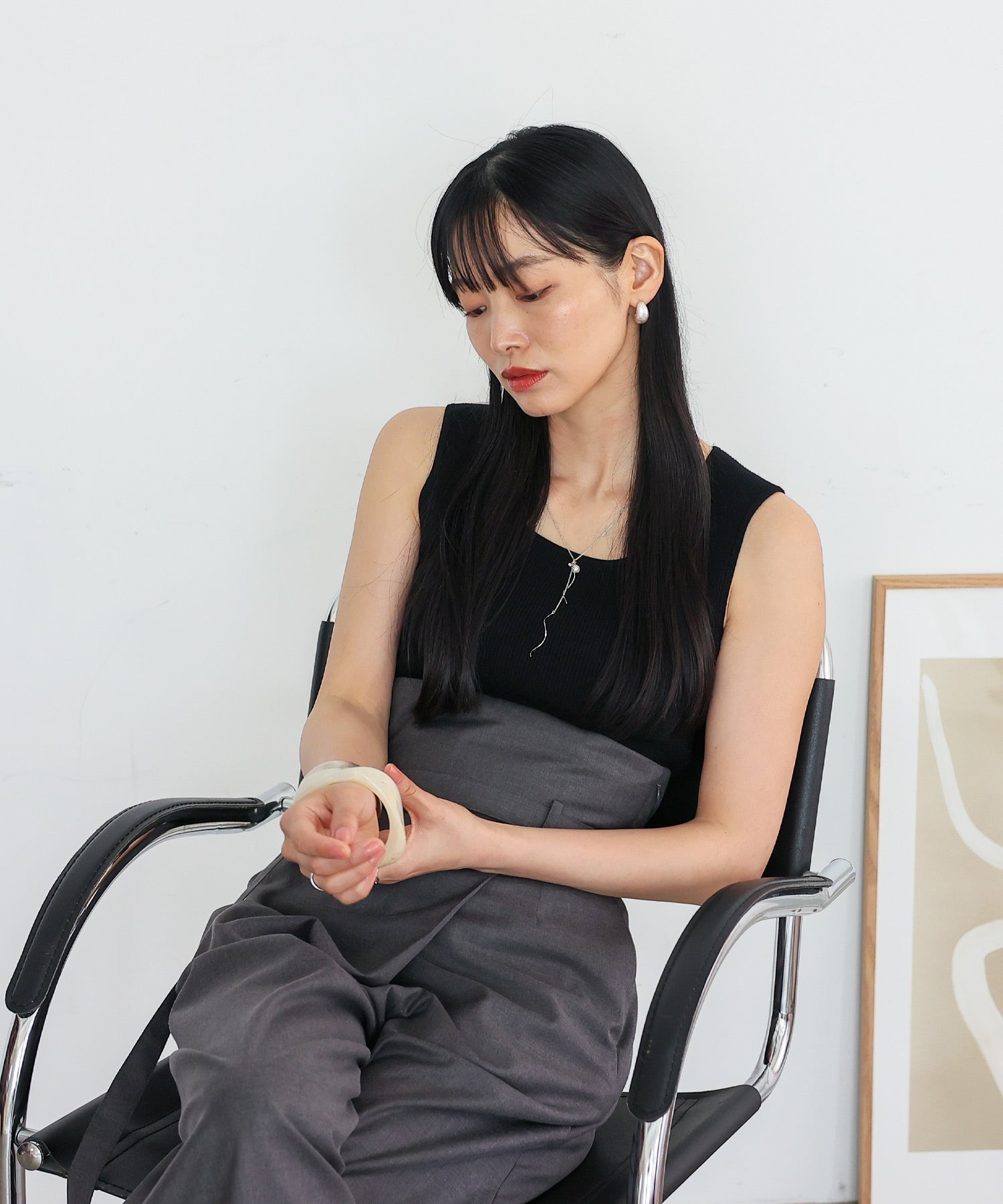 ヴィータフェリーチェ VitaFelice アクリルクリアバングル （CLEARBROWN） CLEARBROWN