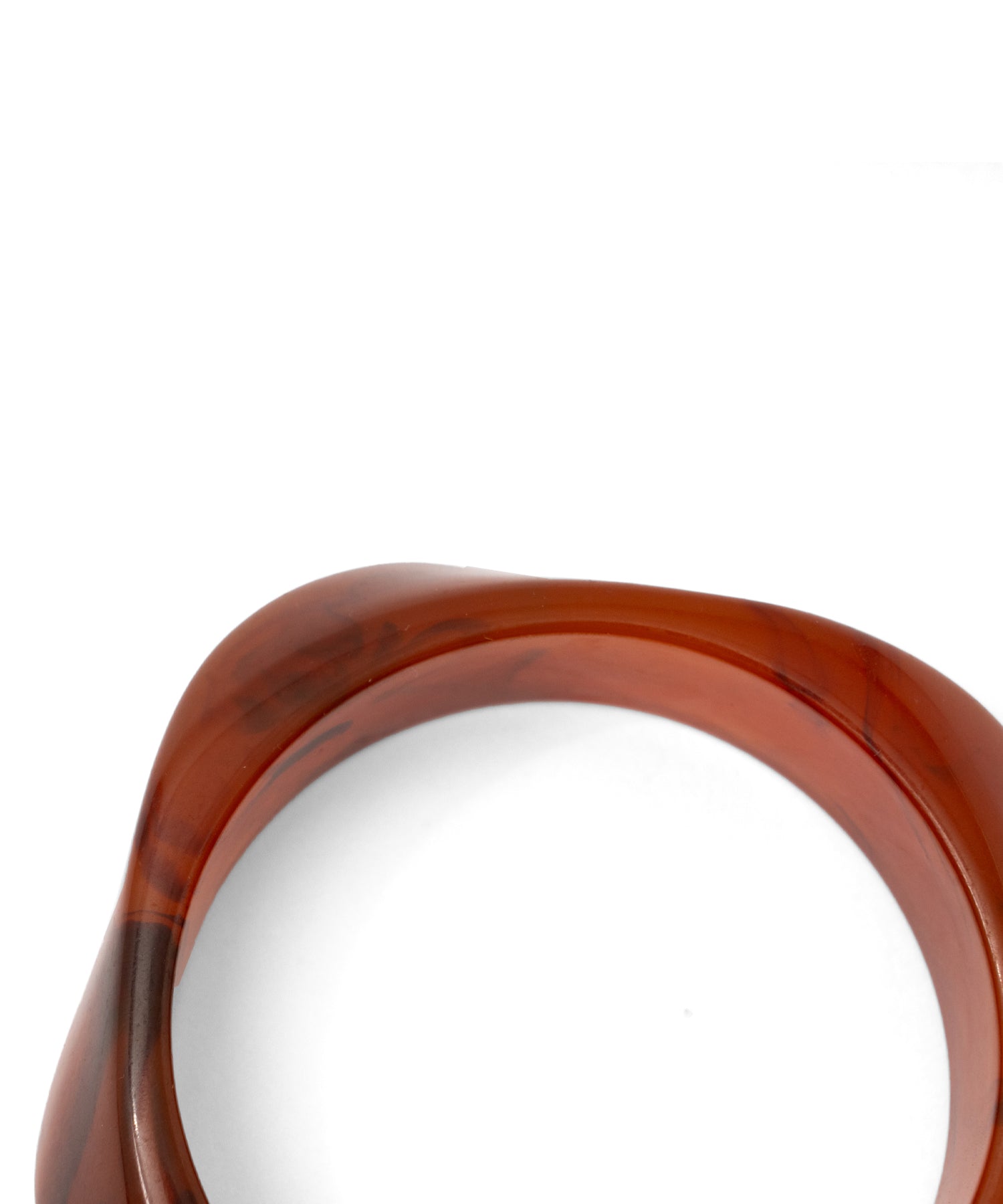 ヴィータフェリーチェ VitaFelice アクリルクリアバングル （BROWN） BROWN
