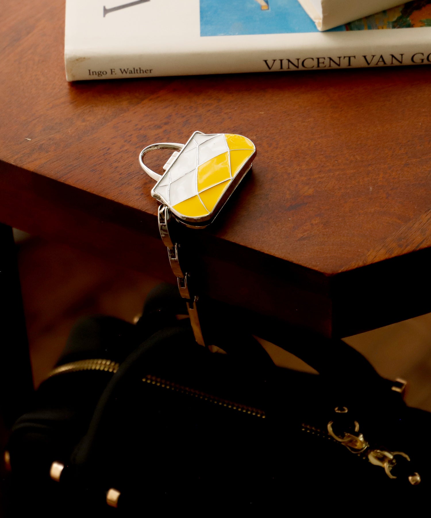 ヴィータフェリーチェ VitaFelice バッグ型 バッグフック （BLACK） BLACK