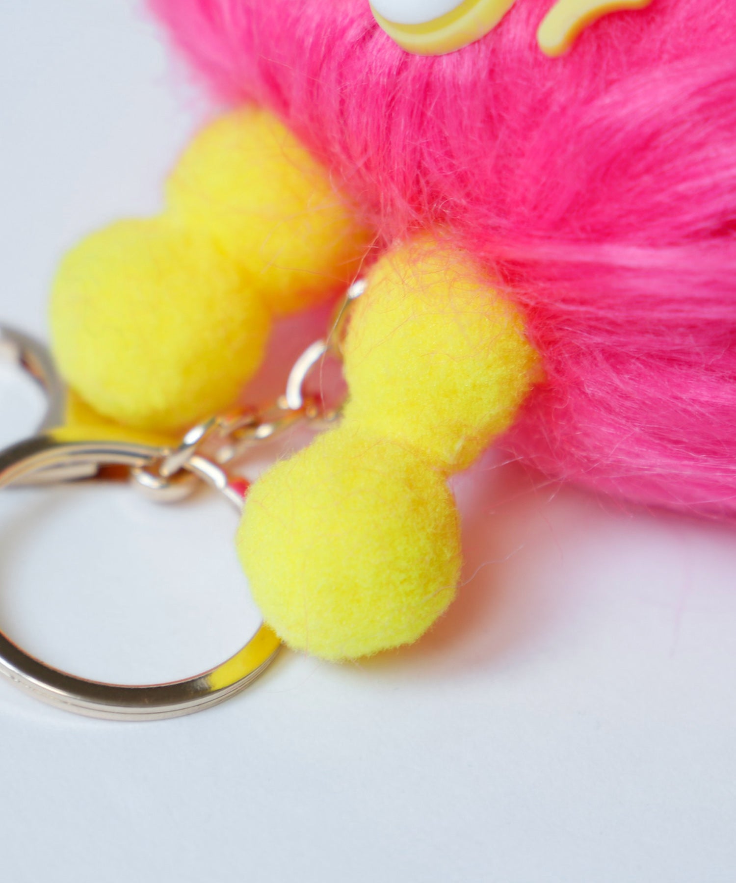 ヴィータフェリーチェ VitaFelice ロングヘアーモンスターバッグチャーム（ゴールド金具 バッグチャーム） （BLUE） BLUE