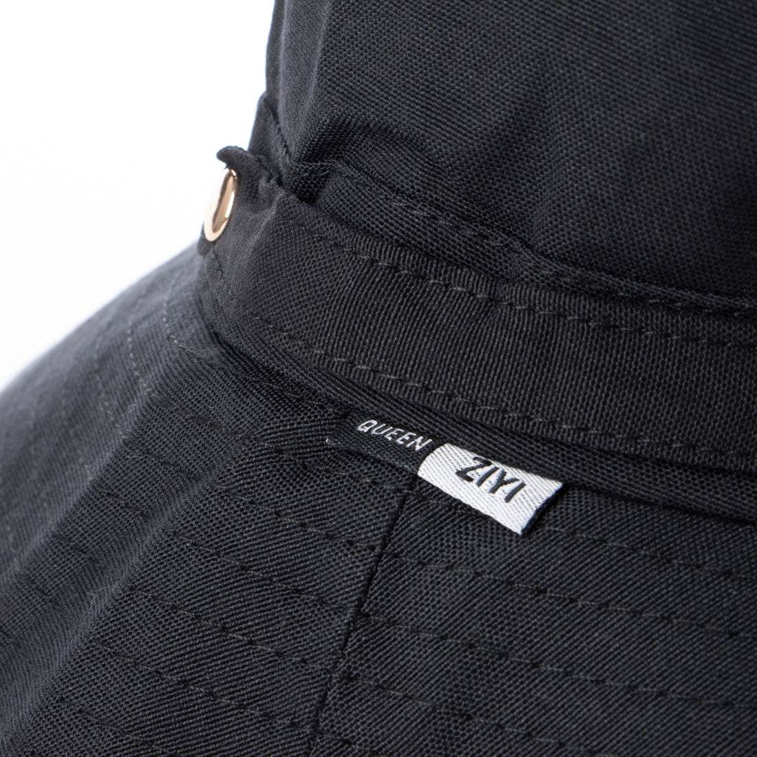 ヴィータフェリーチェ VitaFelice 折りたたみコットンツバ広ハット