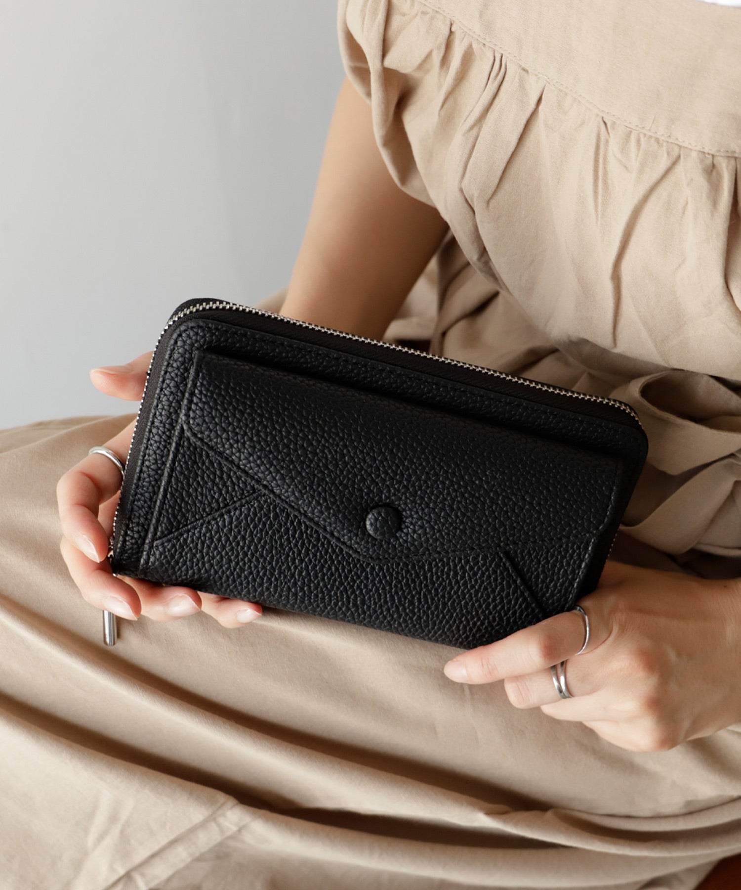 ヴィータフェリーチェ VitaFelice スキミング防止通帳ケース,BLACK