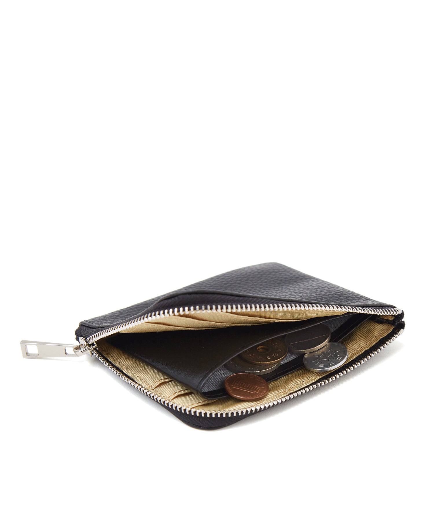 ヴィータフェリーチェ VitaFelice レザーL字ファスナーミニ財布