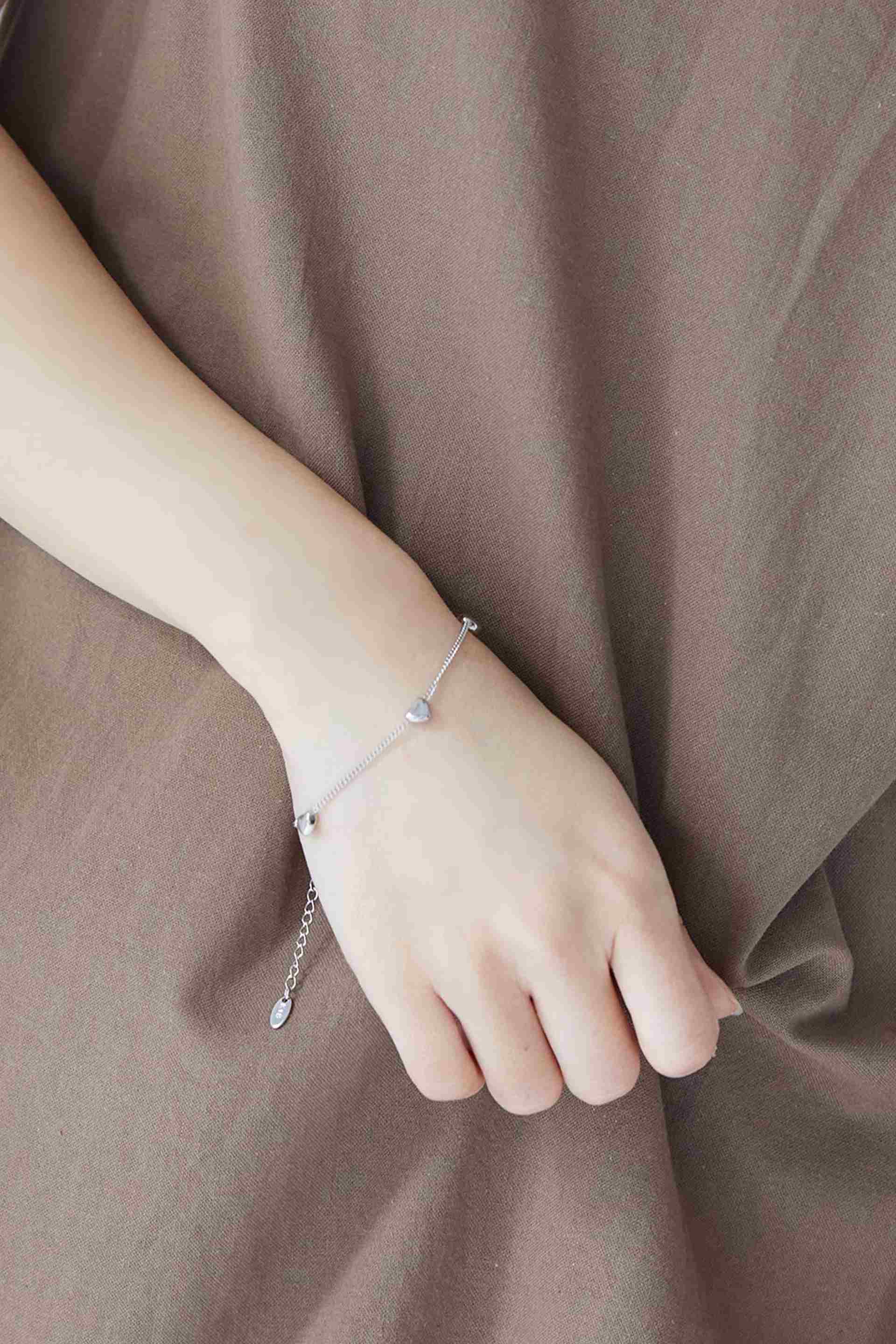 ヴィータフェリーチェ VitaFelice ハートモチーフブレスレット