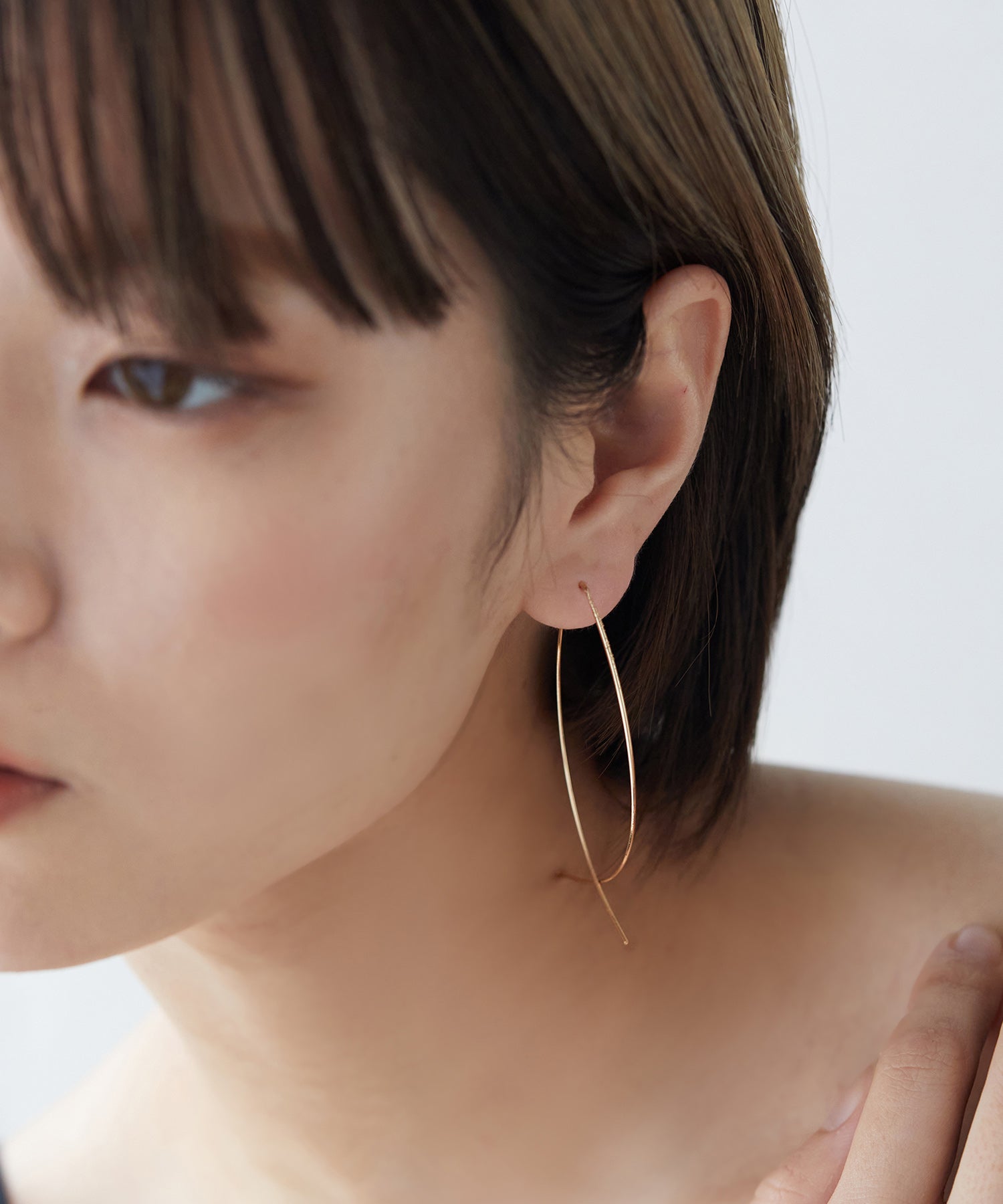 ヴィータフェリーチェ VitaFelice シルバーワイヤーピアス