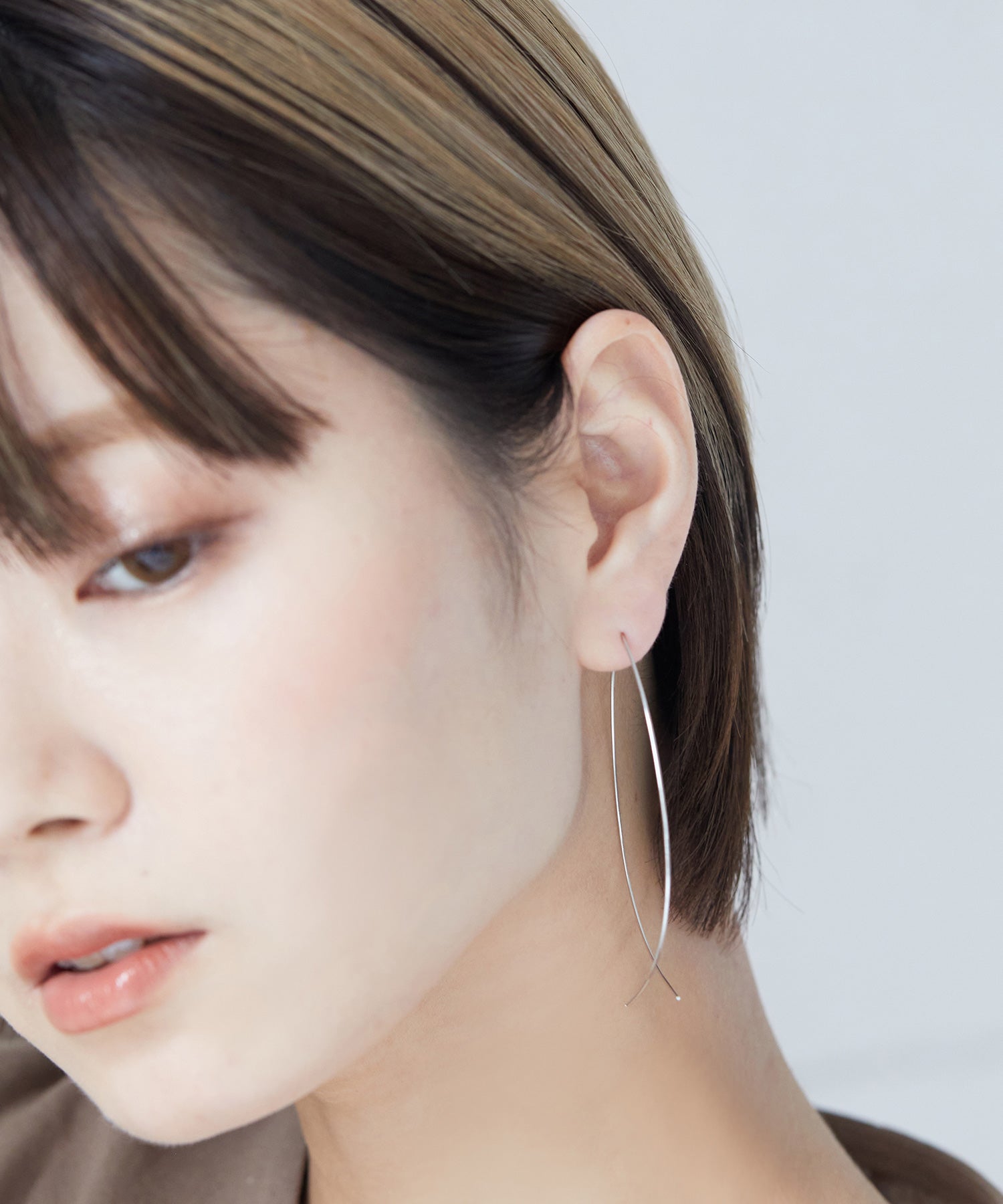 ヴィータフェリーチェ VitaFelice シルバーワイヤーピアス