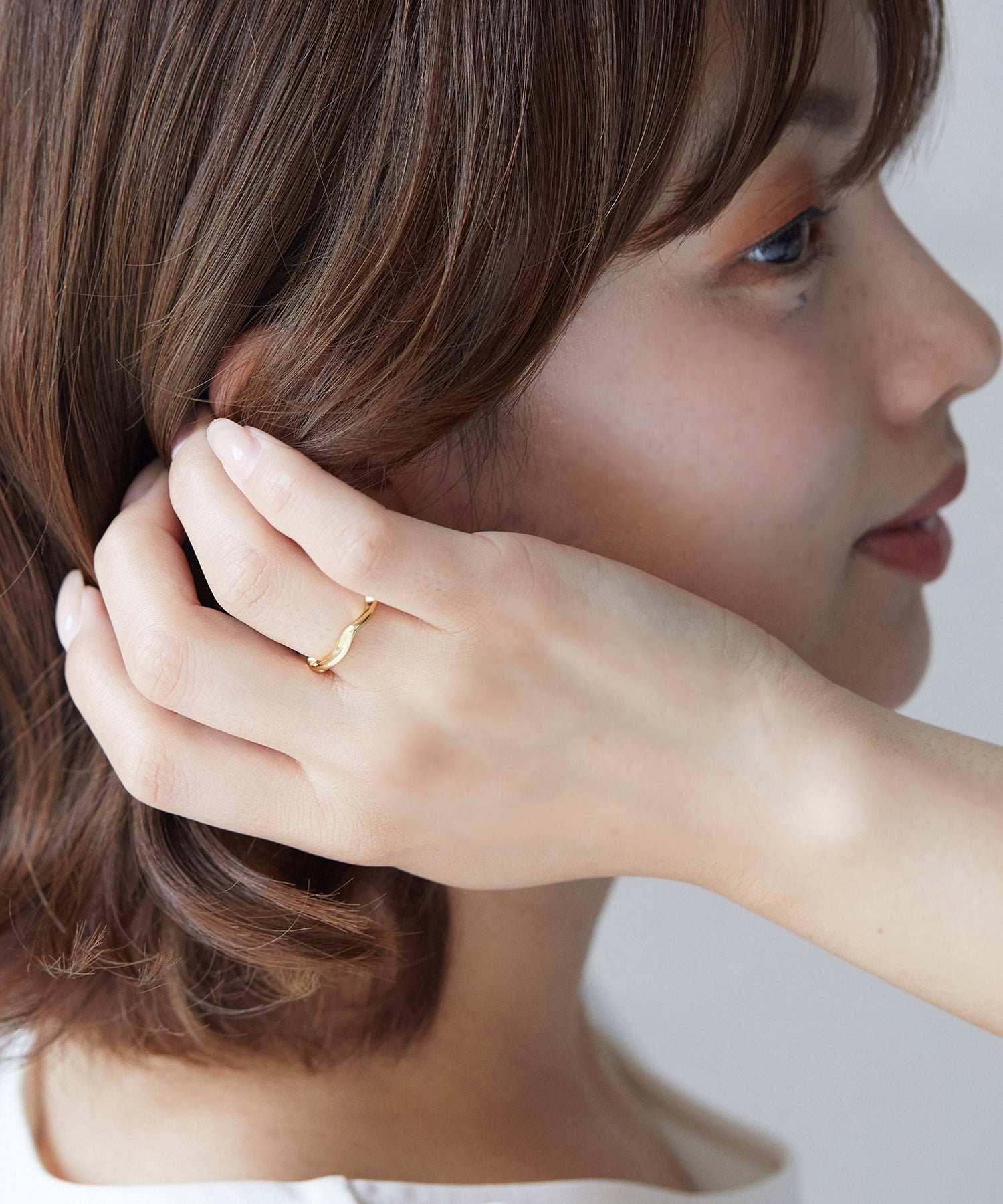 ヴィータフェリーチェ VitaFelice ダブルライン ウイーブ リング