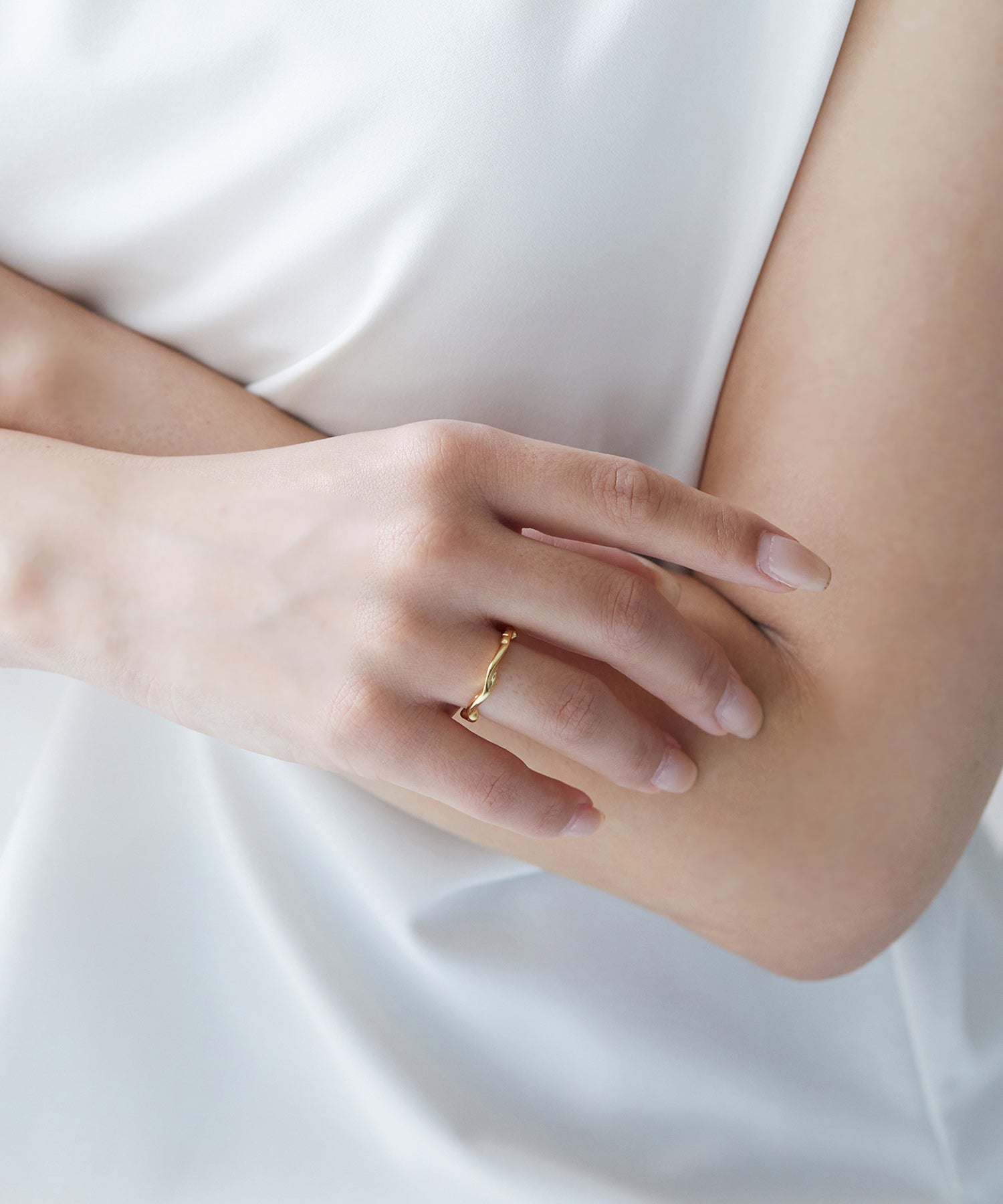 ヴィータフェリーチェ VitaFelice ダブルライン ウイーブ リング