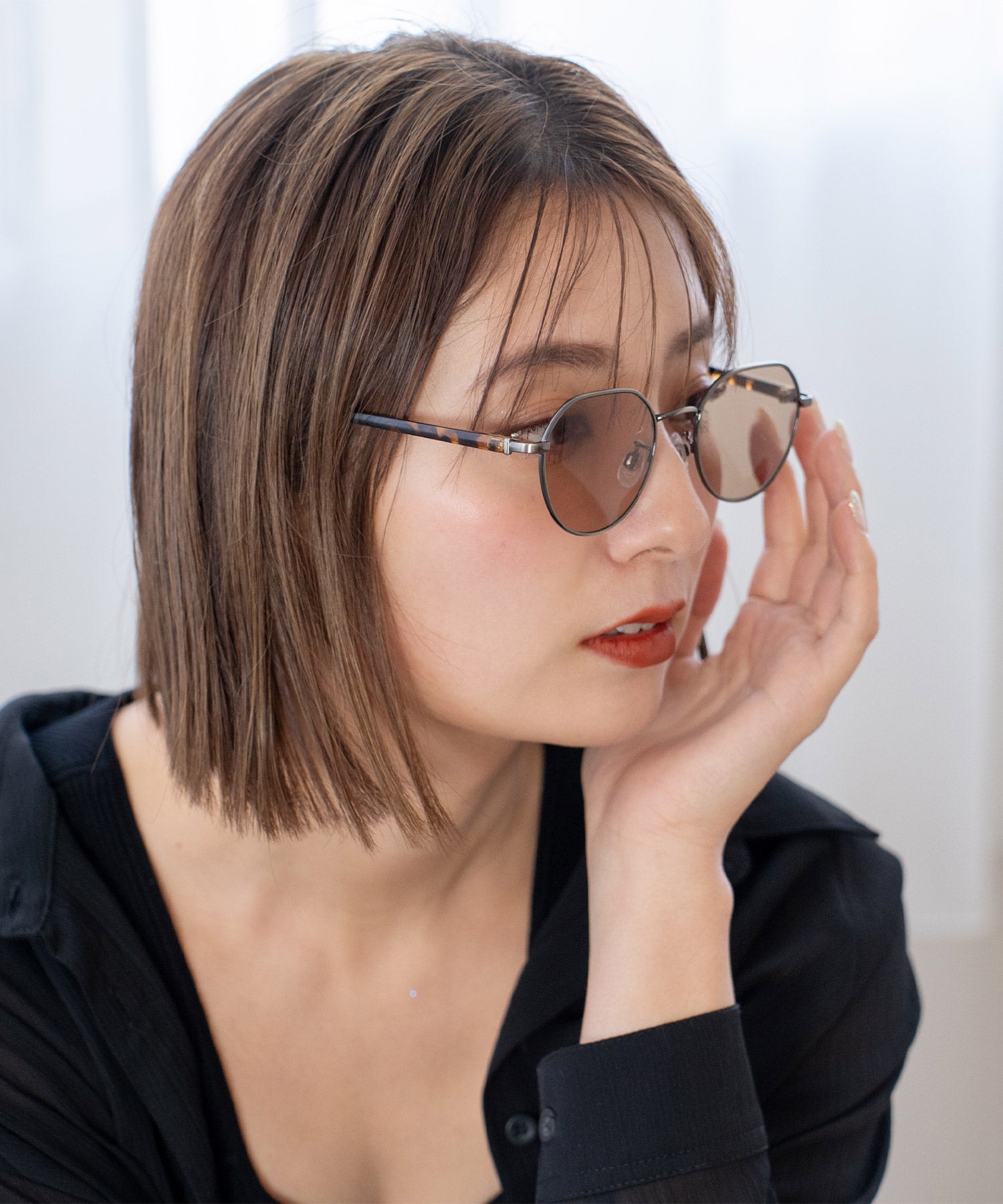 ヴィータフェリーチェ VitaFelice 超軽量 サングラス UVカット,F
