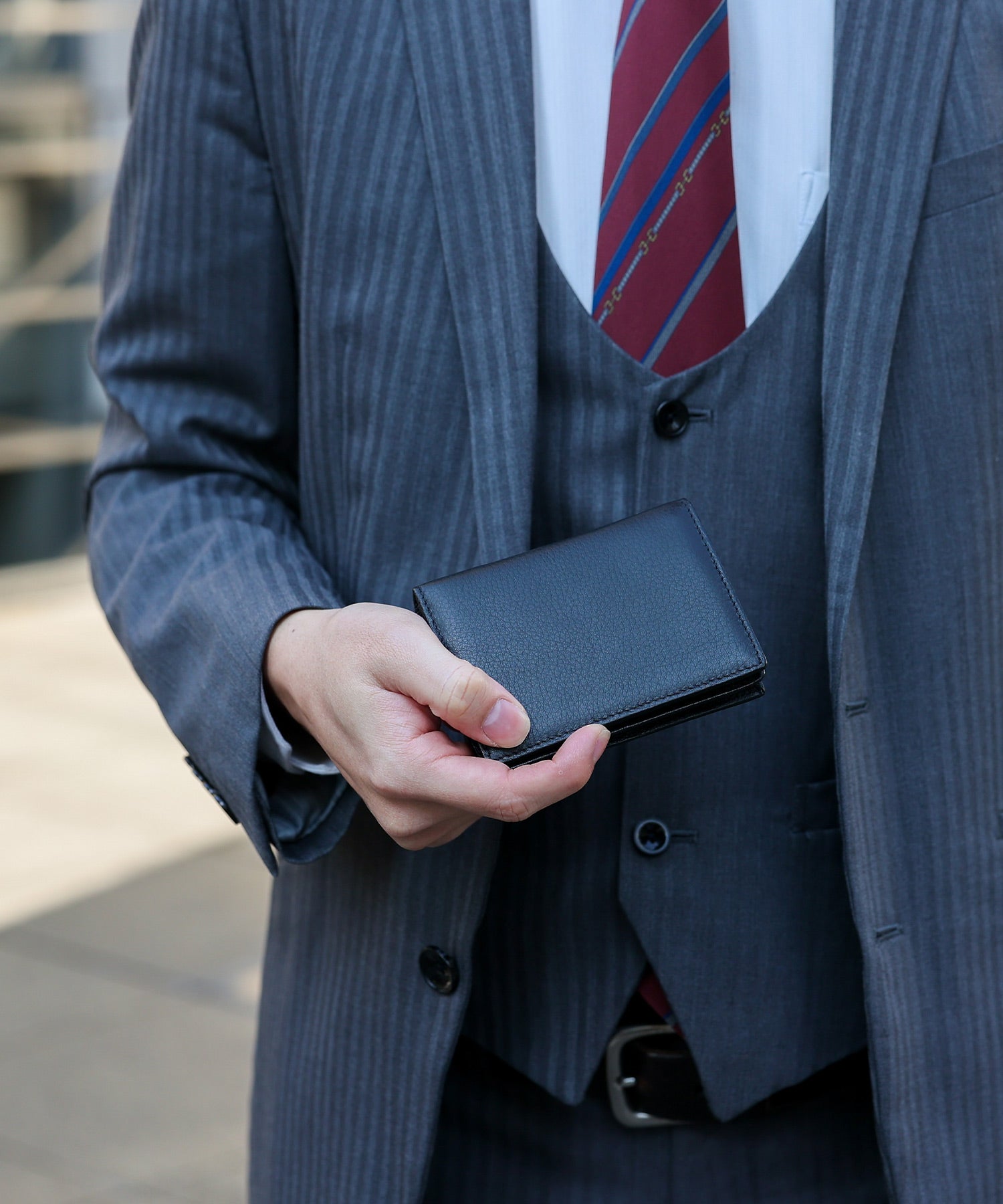 VitaFelice Cowhide Business Card Case