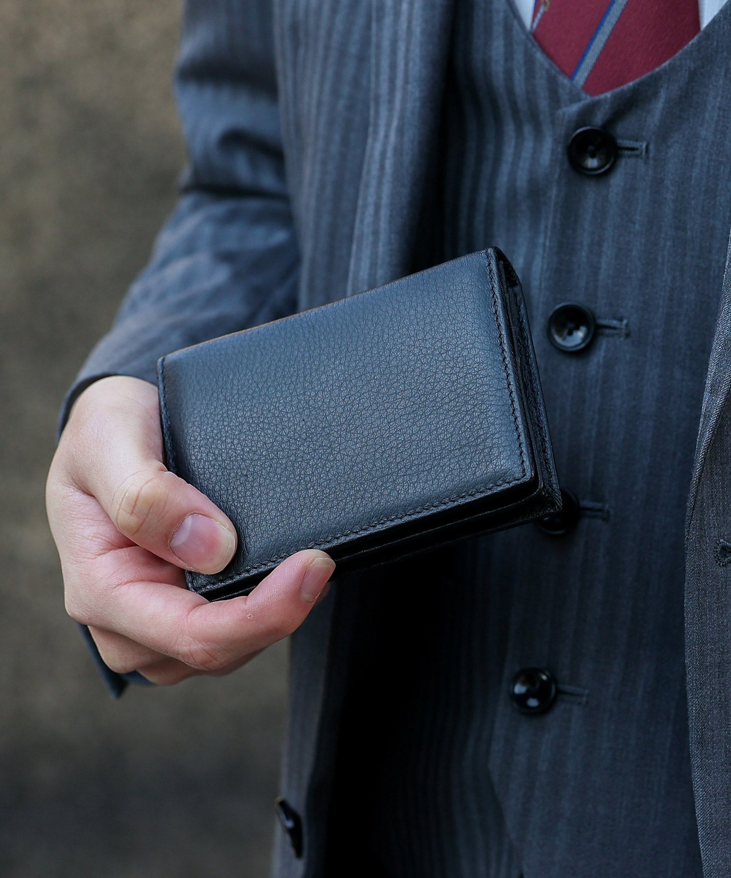 VitaFelice Cowhide Business Card Case