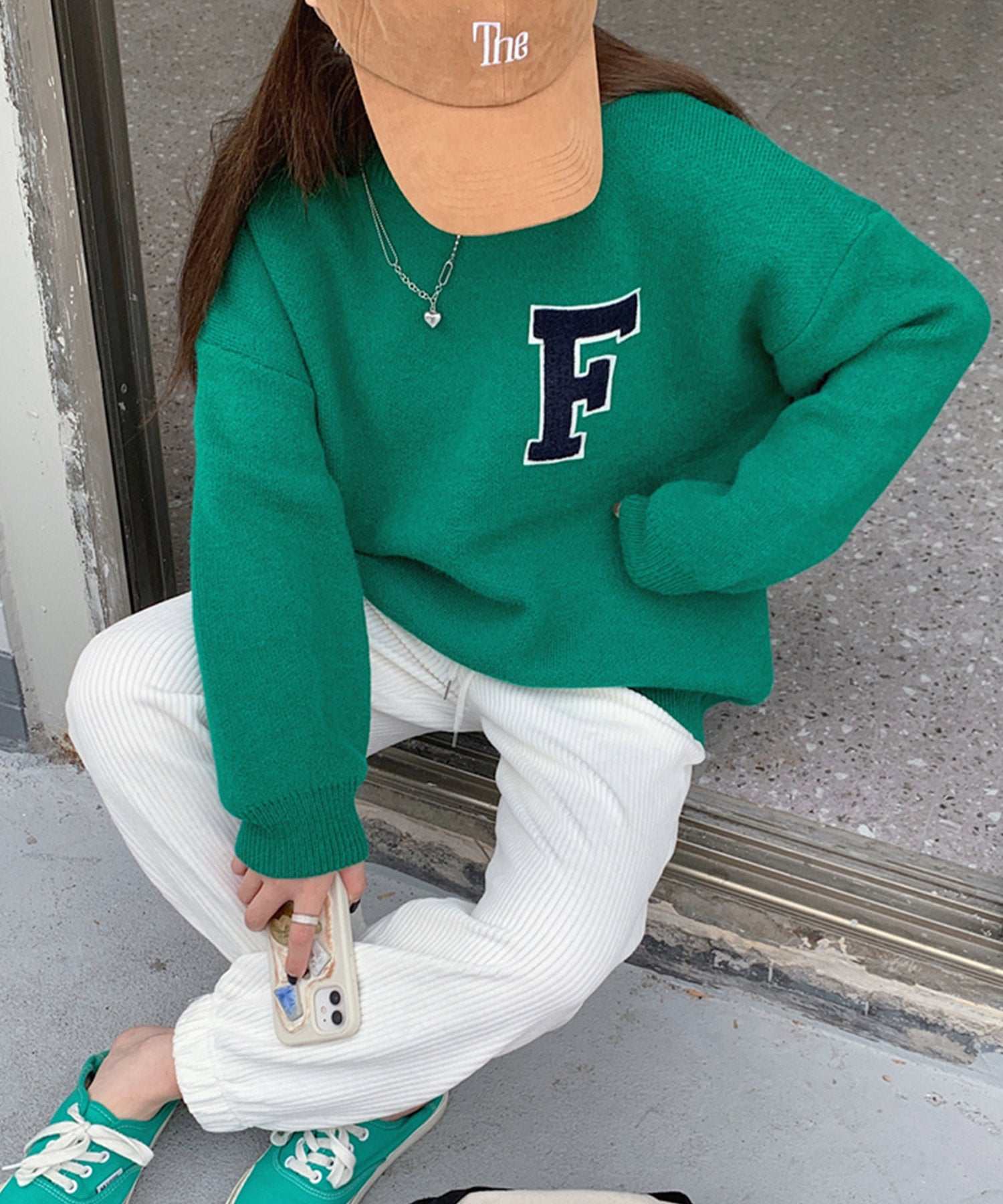 VitaFelice F logo knit