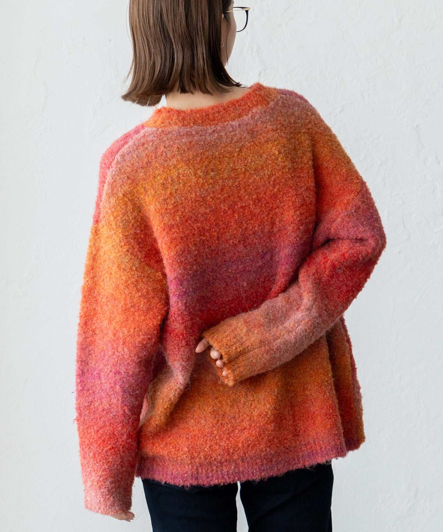 ヴィータフェリーチェ VitaFelice プルオーバー マーブルニット