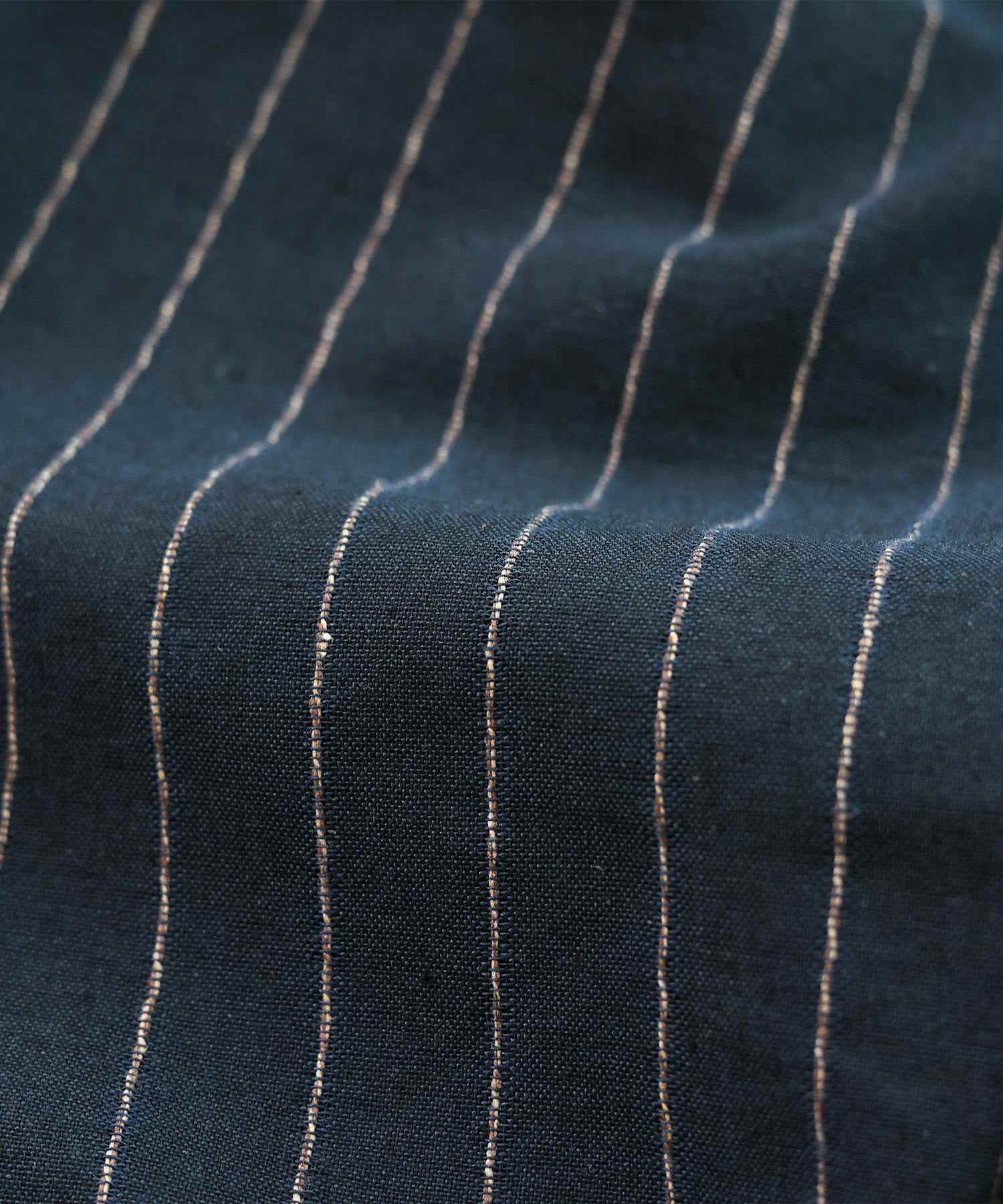 ヴィータフェリーチェ VitaFelice リネンライクストライプイージーパンツ （NAVY） NAVY