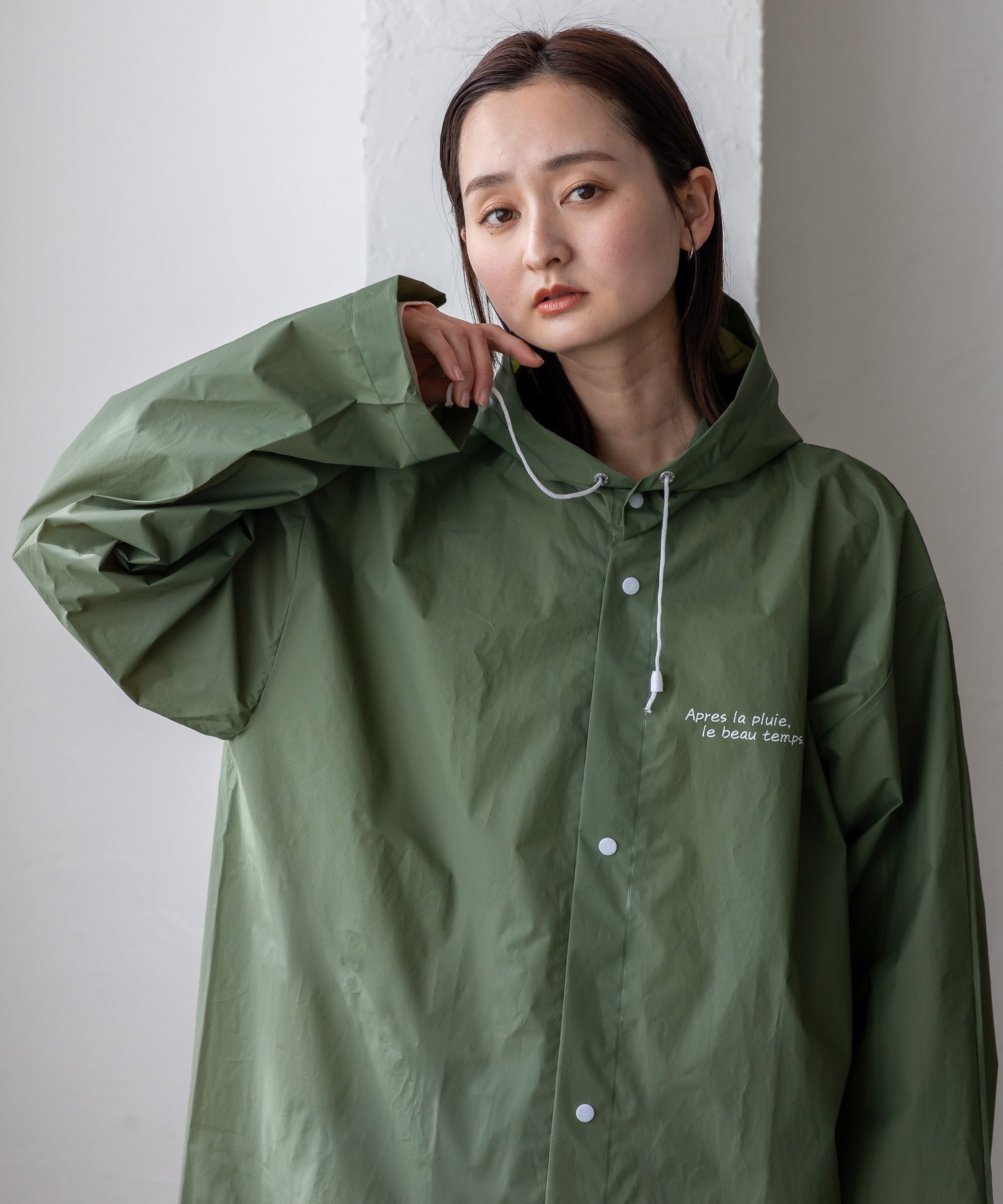 ヴィータフェリーチェ VitaFelice ロングレインコート （BEIGE） BEIGE