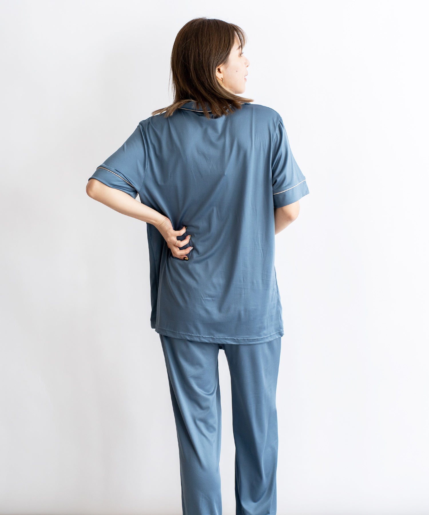 ヴィータフェリーチェ VitaFelice てろとろスムース半袖ルームウェア