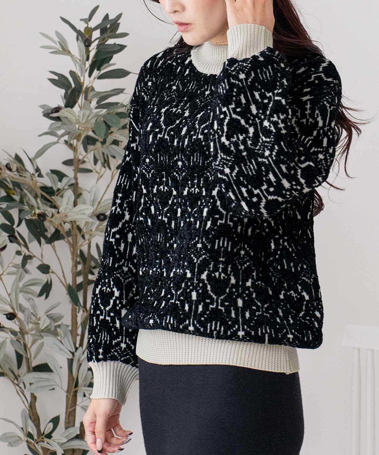 ヴィータフェリーチェ VitaFelice モールニット プルオーバー