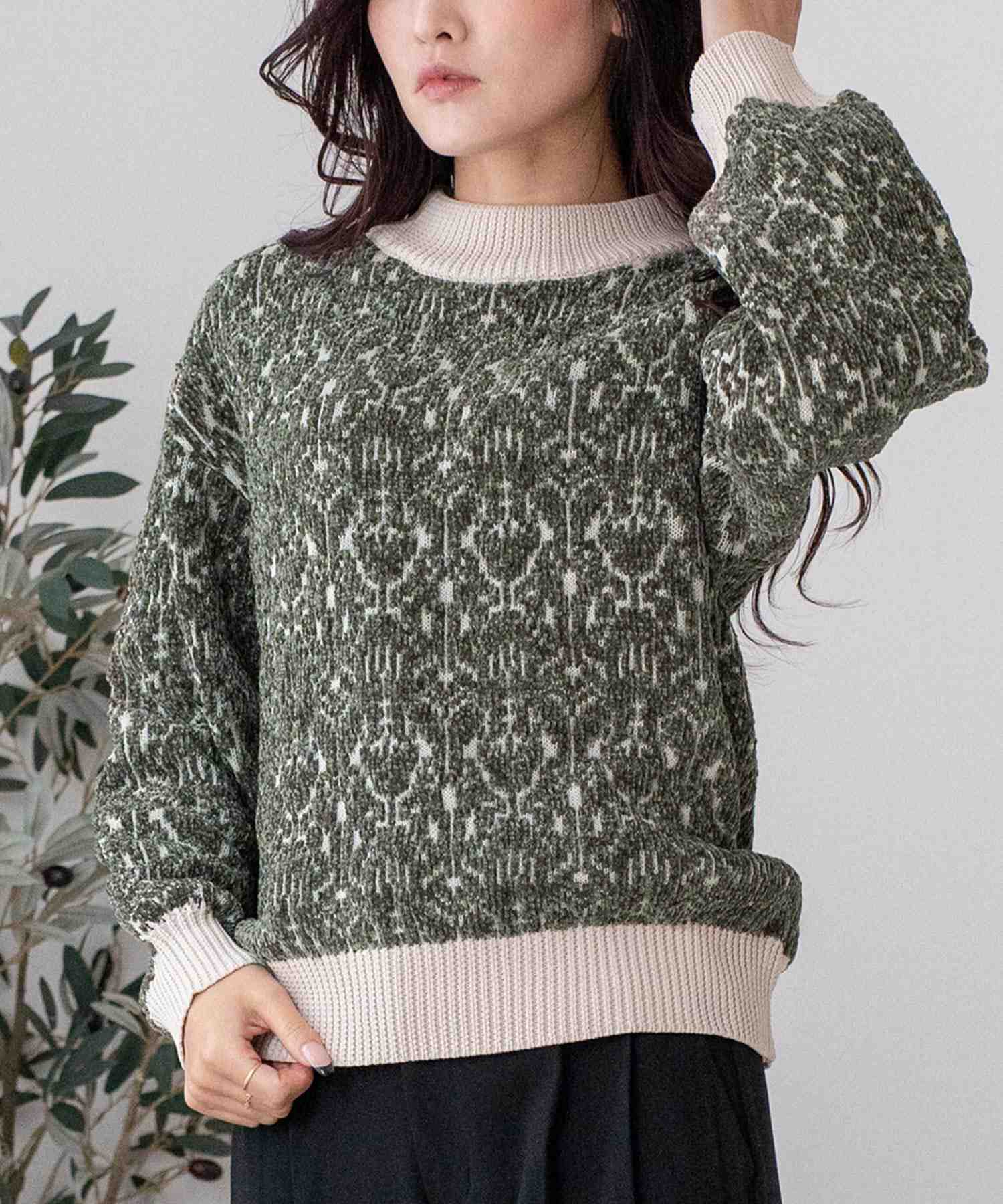 ヴィータフェリーチェ VitaFelice モールニット プルオーバー