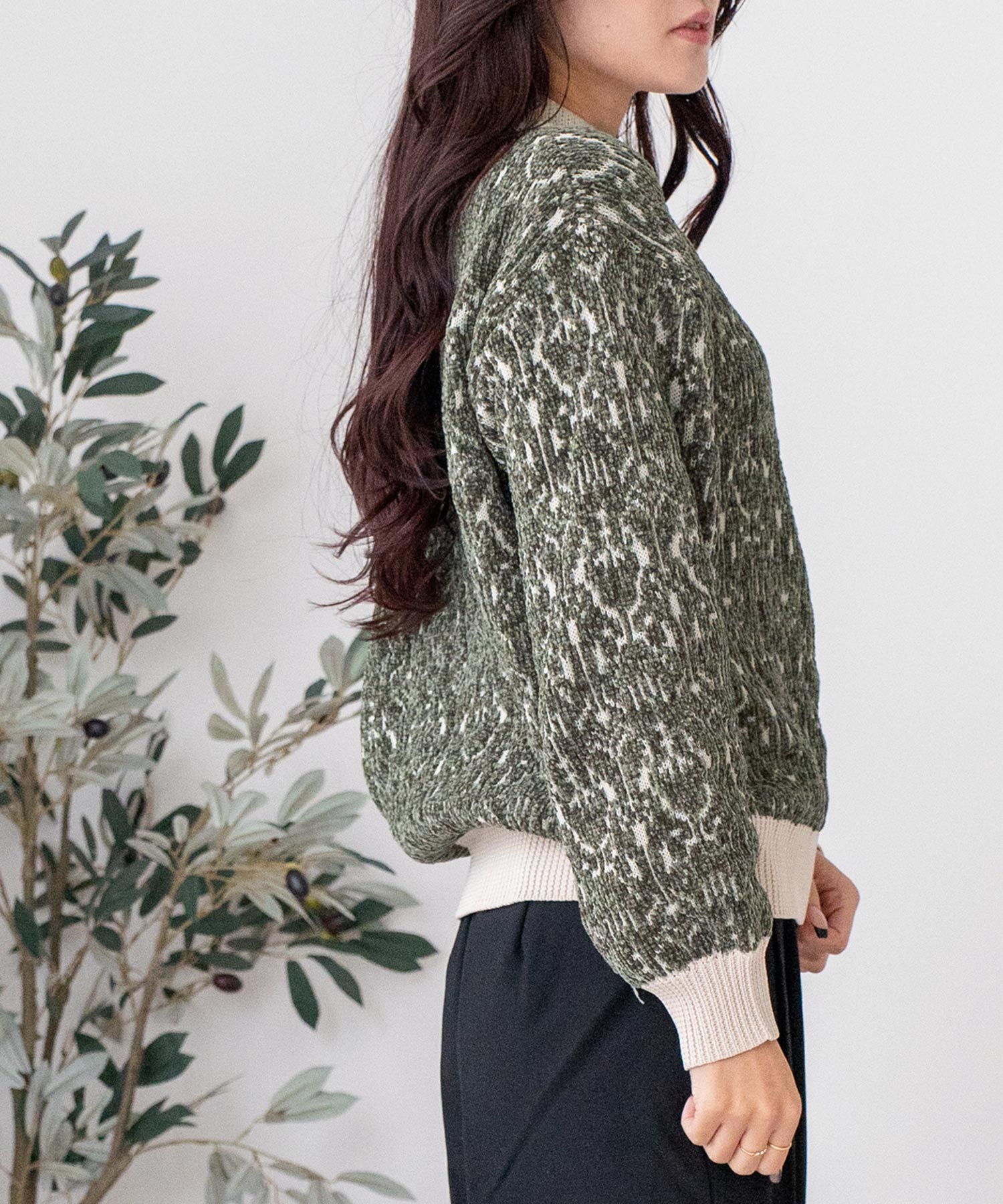 ヴィータフェリーチェ VitaFelice モールニット プルオーバー