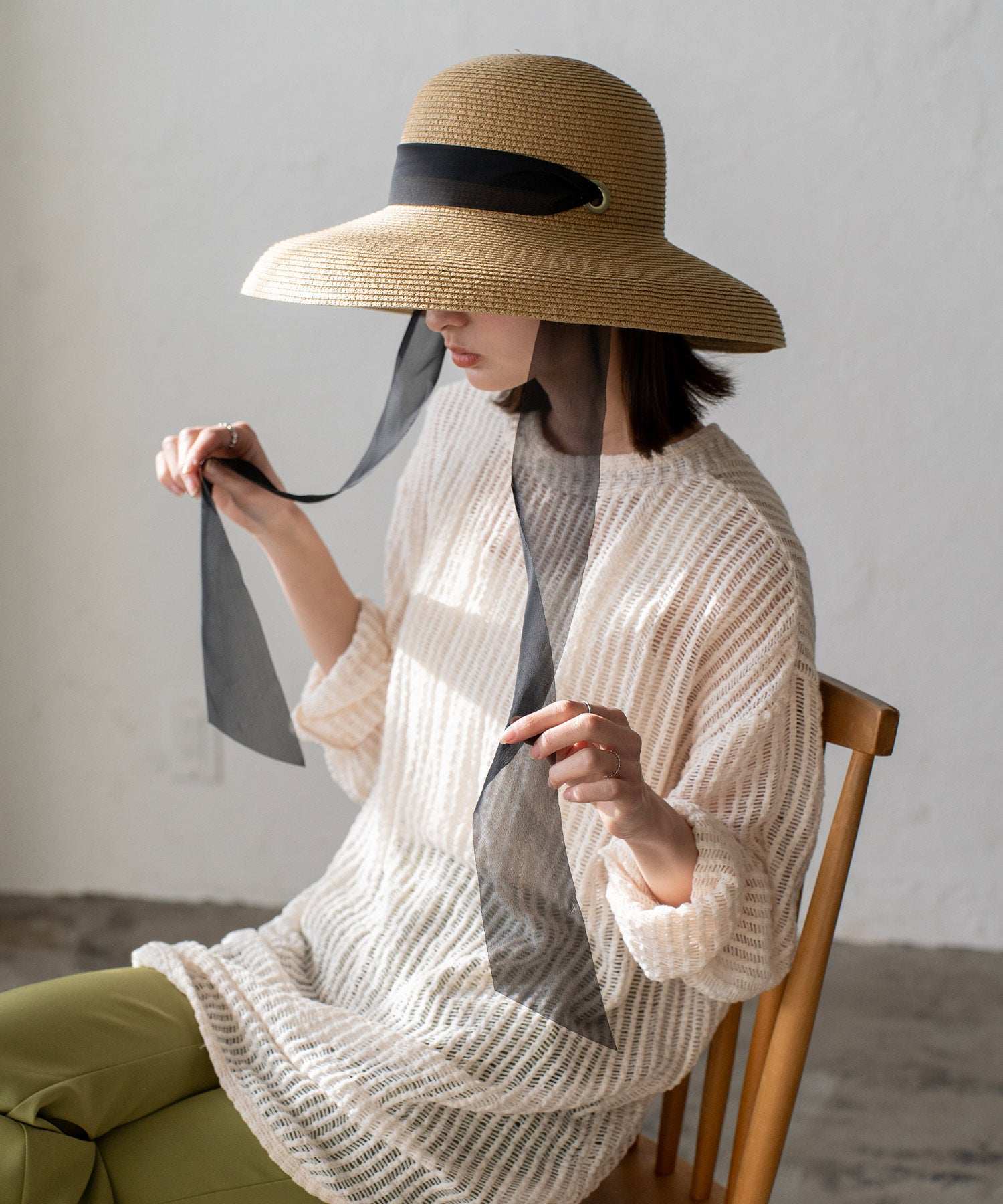 ヴィータフェリーチェ VitaFelice カサブランカハット