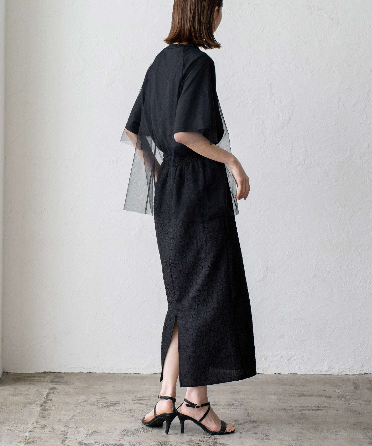 VitaFelice VitaFelice 薄紗分層 T 卹