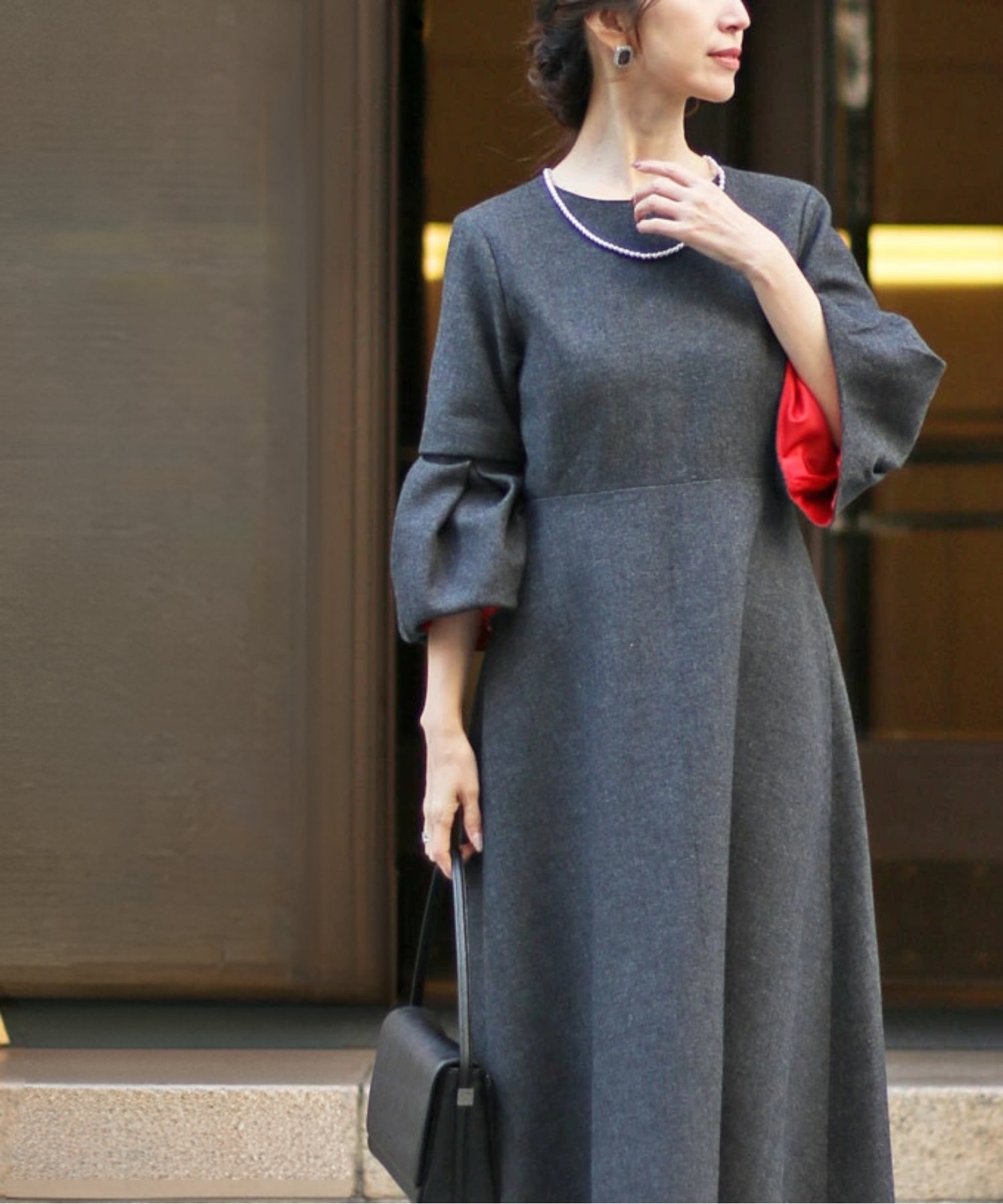 Vieo Elegant Flare Dress for Women in Their 40s, 50s, and 60s Vieo Elegant Flare Dress for Women in Their 40s, 50s, and 60s
