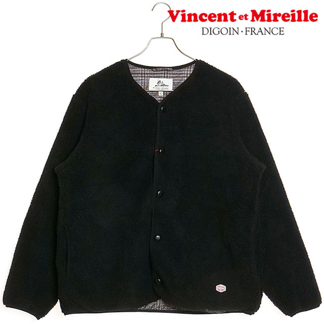 ヴァンソン・エ・ミレイユ Vincent et Mireille VINCENT ET MIREILLE BOA CARDIGAN BLACK [VM242BL25030-09 FW24] （BLACK） BLACK