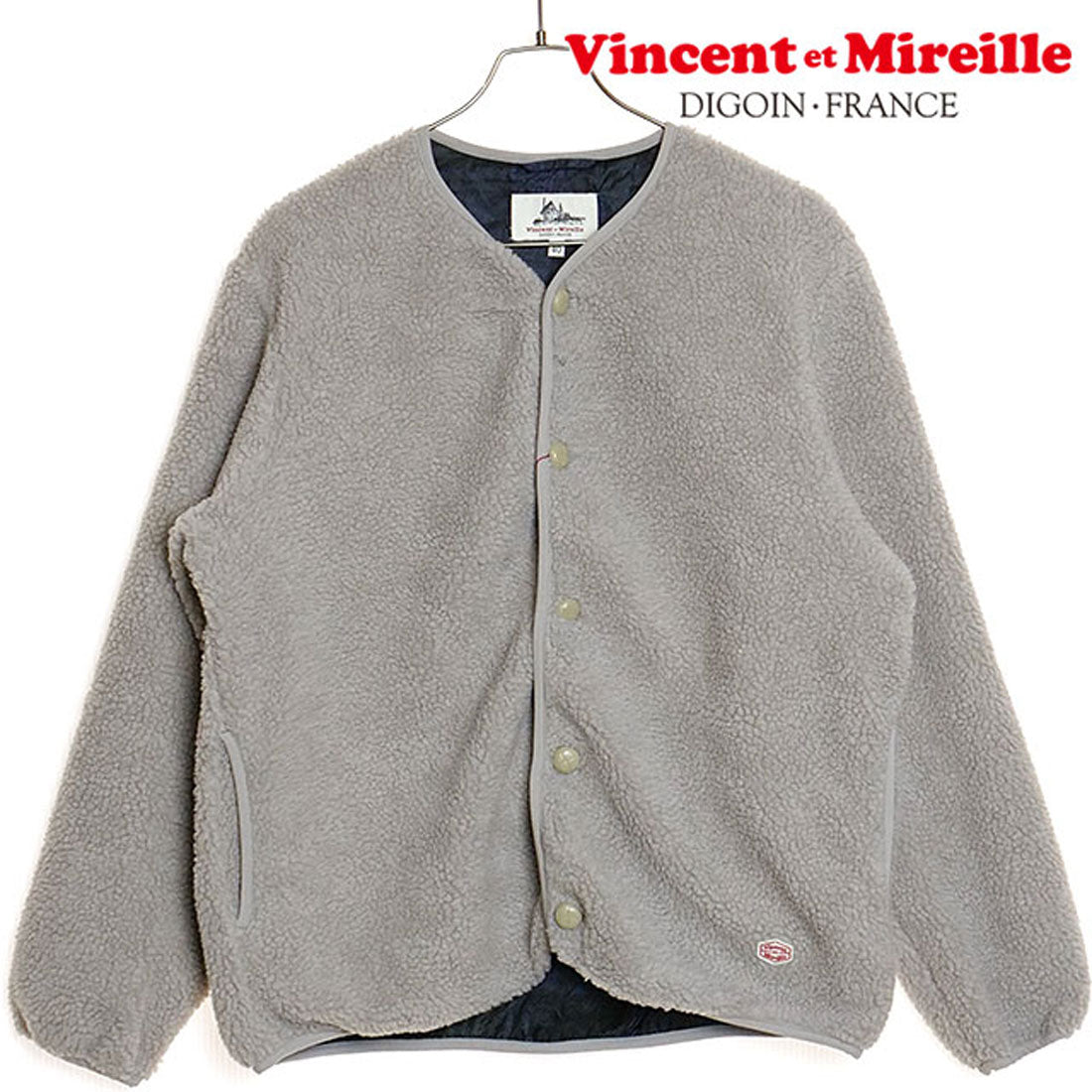 ヴァンソン・エ・ミレイユ Vincent et Mireille VINCENT ET MIREILLE BOA CARDIGAN IVORY [VM242BL25030-11 FW24] （IVORY） IVORY