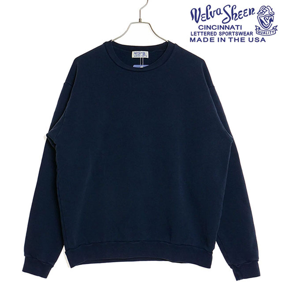 ベルバシーン Velva Sheen NEW CREW NAVY [162210P] （NAVY） NAVY