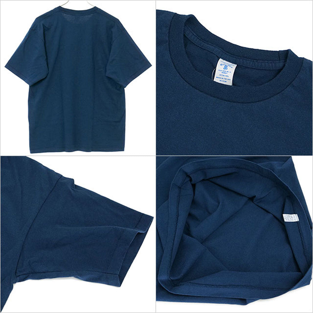 ベルバシーン Velva Sheen 1PAC S/S C/N TEE MADE IN USA NAVY [162319] （NAVY） NAVY