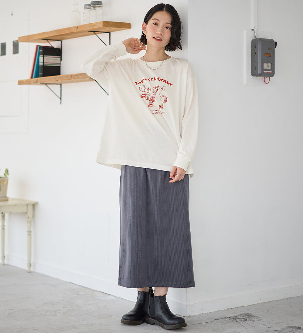 ヴィオラ エ ヴィオラ Viola e Viola 【スペシャルコラボ】スヌーピーCelebrateTシャツ （オフ） オフ