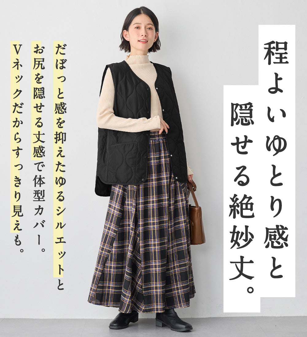 ヴィオラ エ ヴィオラ Viola e Viola 軽い！中わたエアーベスト （ブラック） ブラック