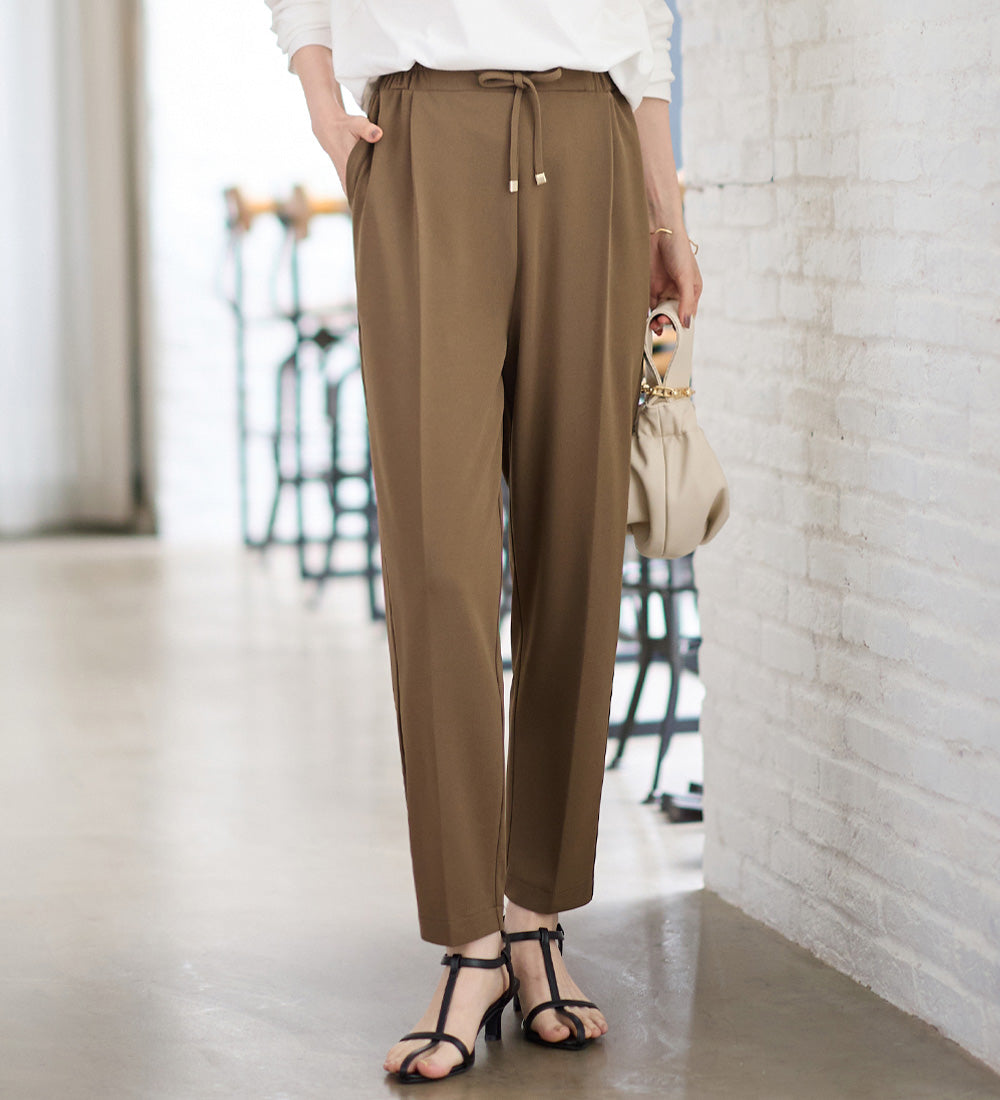 Viola e Viola Relaxed Clean Stretch Tapered Pants